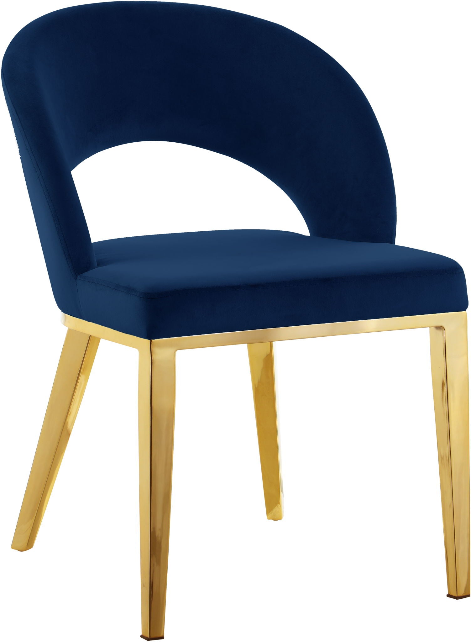 Roberto - Dining Chair with Gold Legs - Urban Living Furniture (Los Angeles, CA)