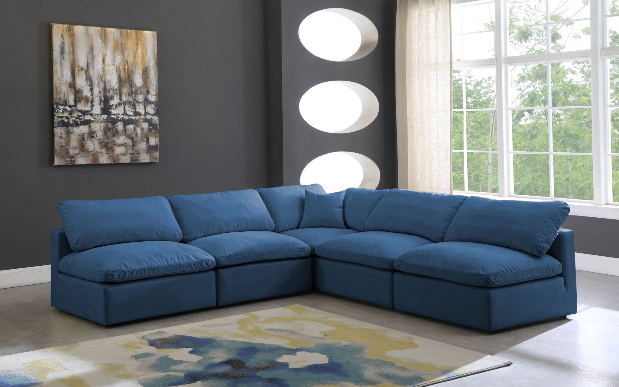 Plush - 5 Piece Modular Sectional - Urban Living Furniture (Los Angeles, CA)