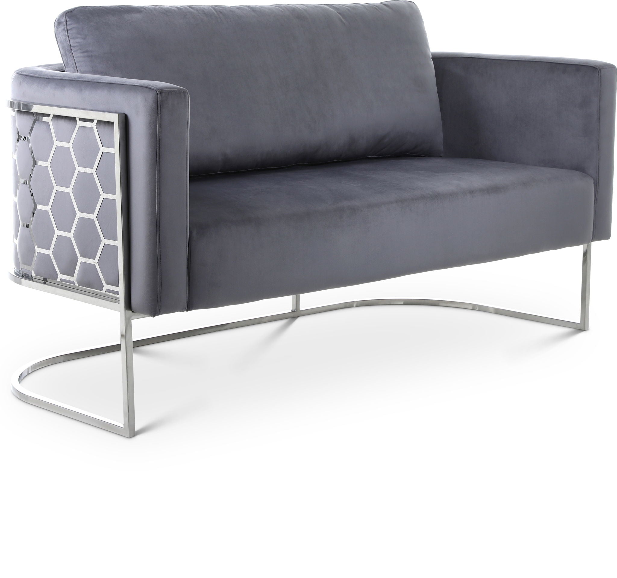 Casa - Loveseat with Chrome Legs - Urban Living Furniture (Los Angeles, CA)