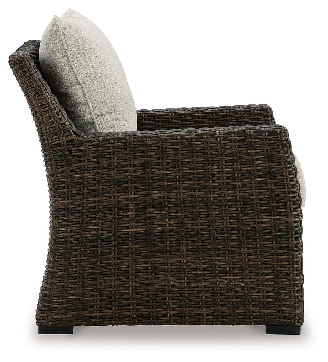 Brook Ranch - Brown - Lounge Chair With Cushion - Urban Living Furniture (Los Angeles, CA)