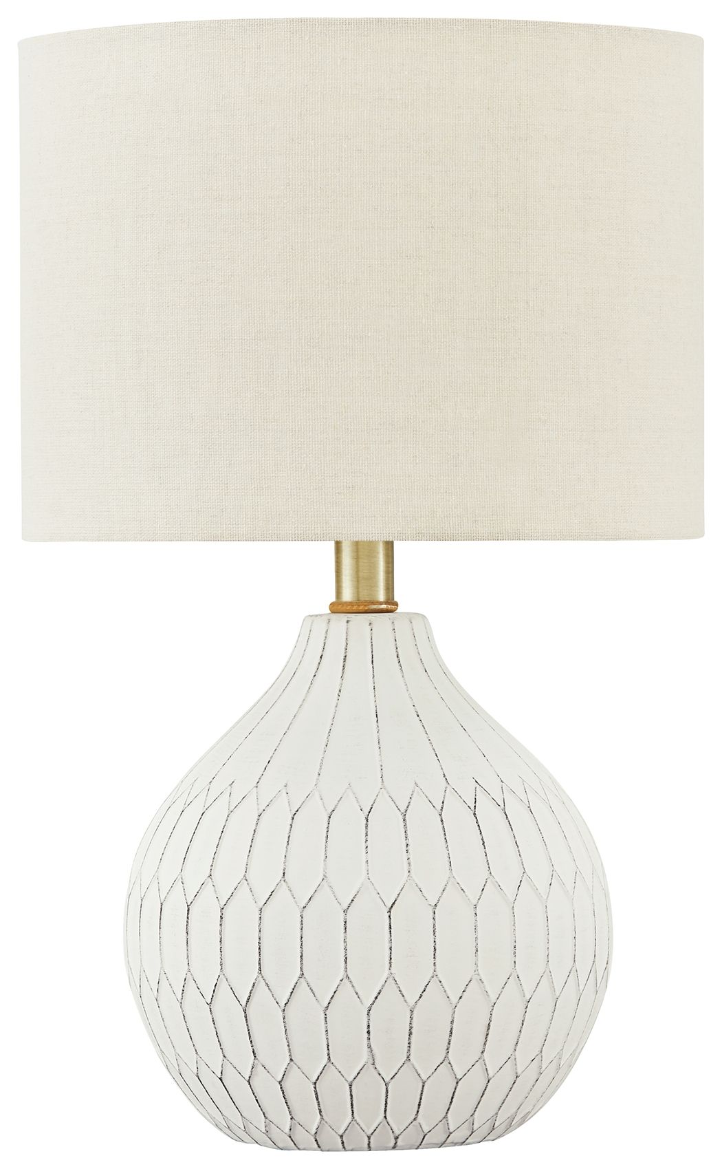 Wardmont - White - Ceramic Table Lamp - Urban Living Furniture (Los Angeles, CA)