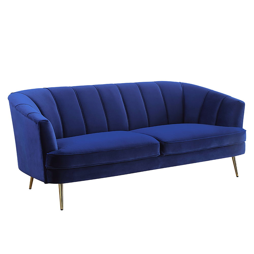 Eivor - Sofa - Blue Velvet - Urban Living Furniture (Los Angeles, CA)