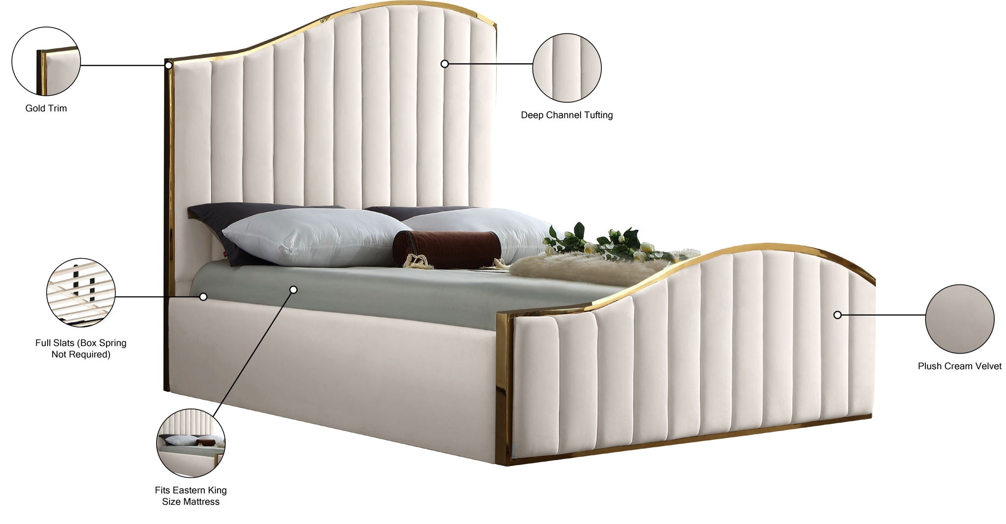 Jolie - Bed - Urban Living Furniture (Los Angeles, CA)