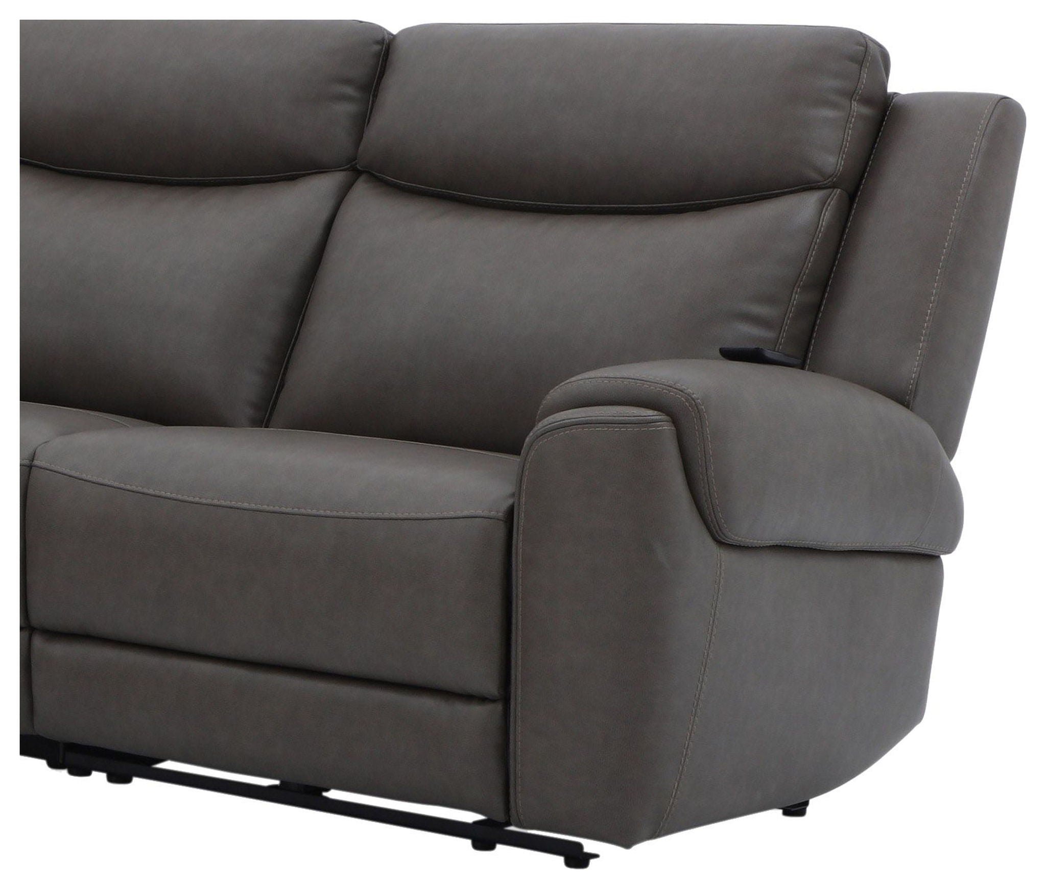 Momentum - Power Right Arm Facing Zero Gravity Recliner With Heat And Massage - Dark Granite - Urban Living Furniture (Los Angeles, CA)