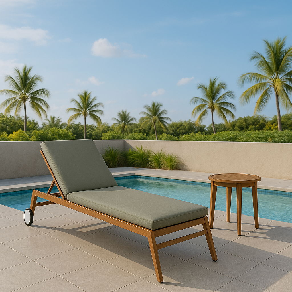 Maui - Water Resistant Outdoor Patio Lounger - Urban Living Furniture (Los Angeles, CA)