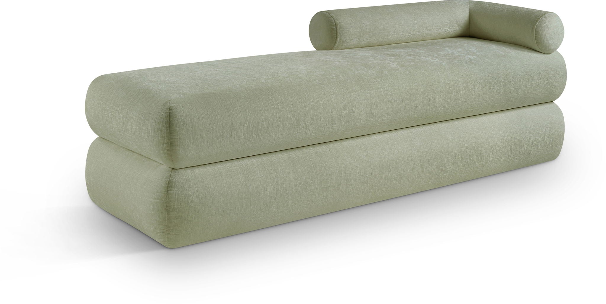 Kennedy - Chenille Bench - Urban Living Furniture (Los Angeles, CA)