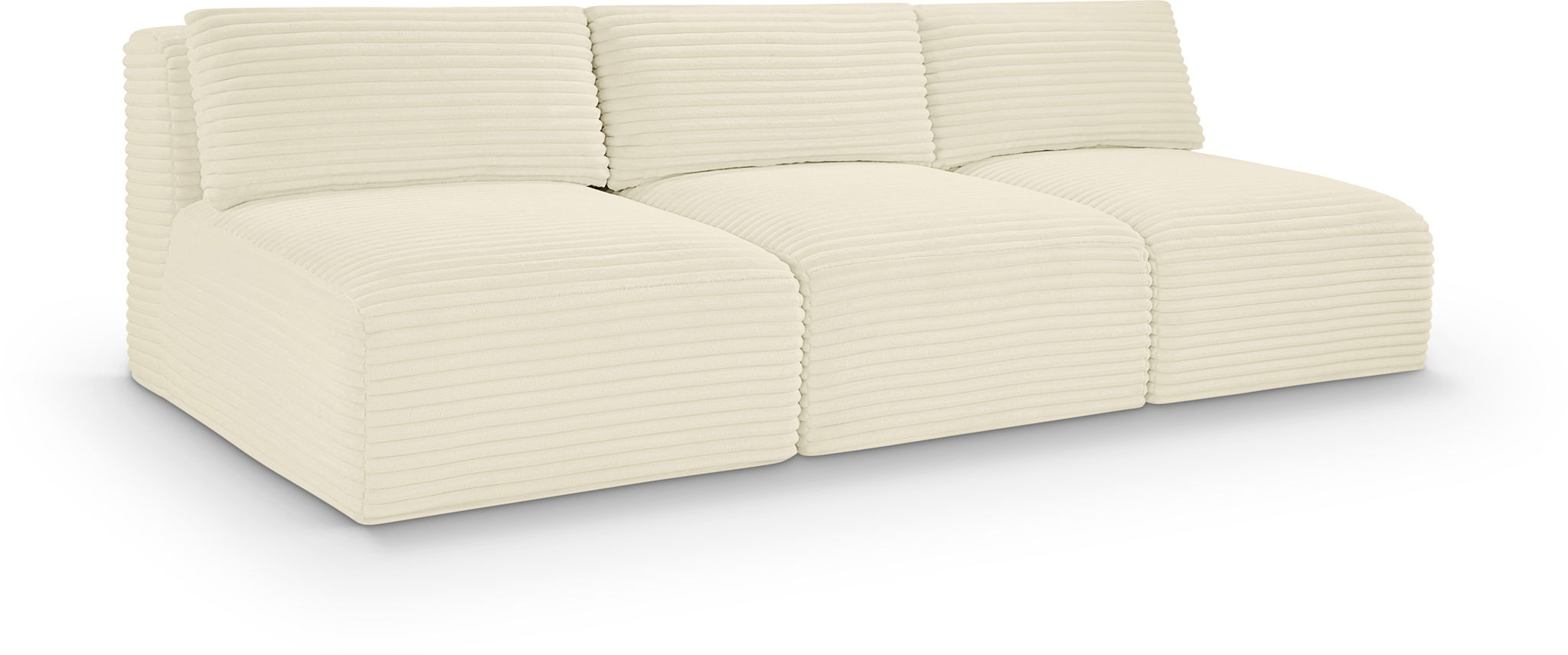 Shaggy - 3 Seat Modular Armless Sofa - Urban Living Furniture (Los Angeles, CA)