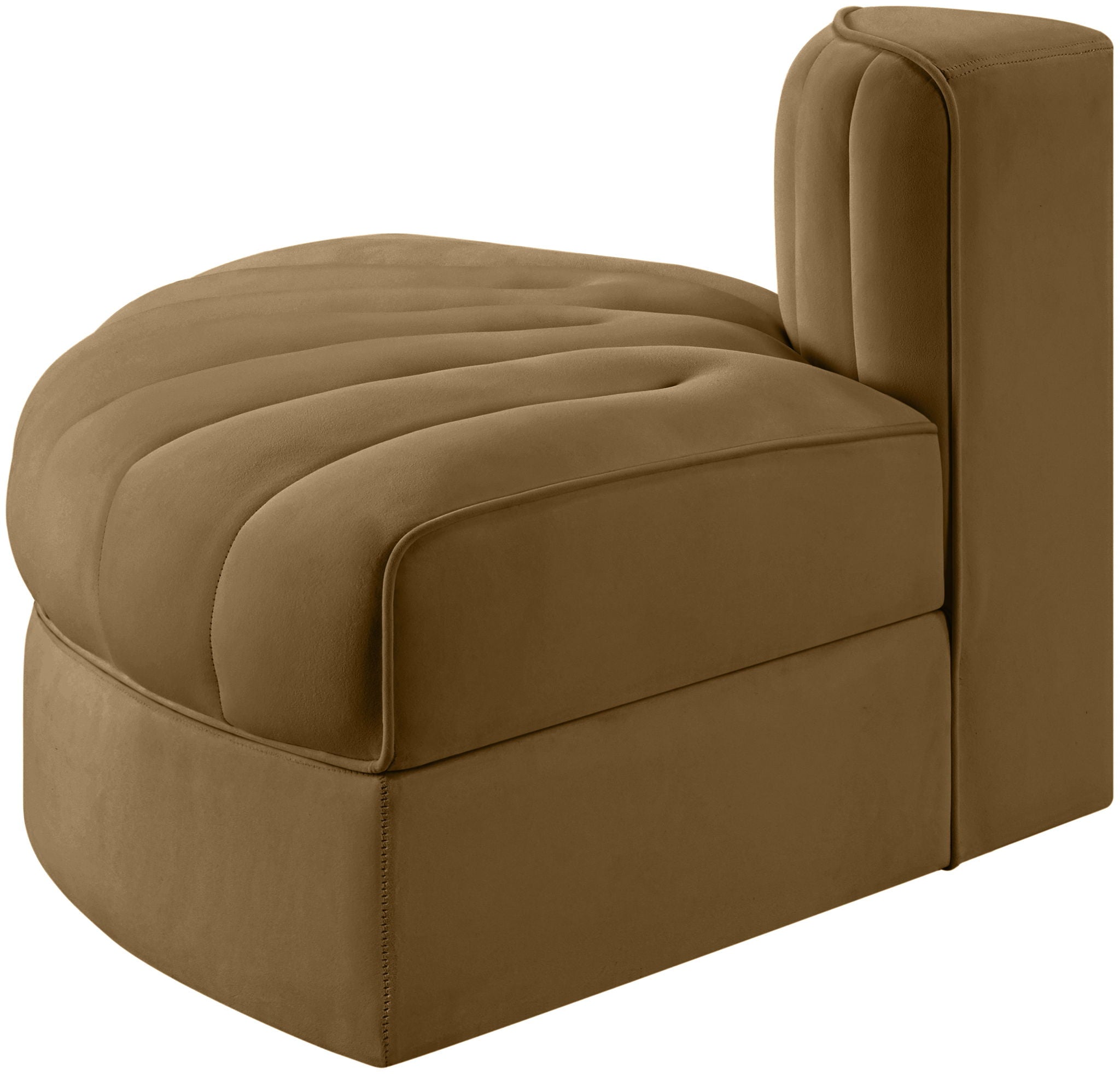 Rummi - Velvet Performance Fabric Upholstered Modular Chair - Urban Living Furniture (Los Angeles, CA)