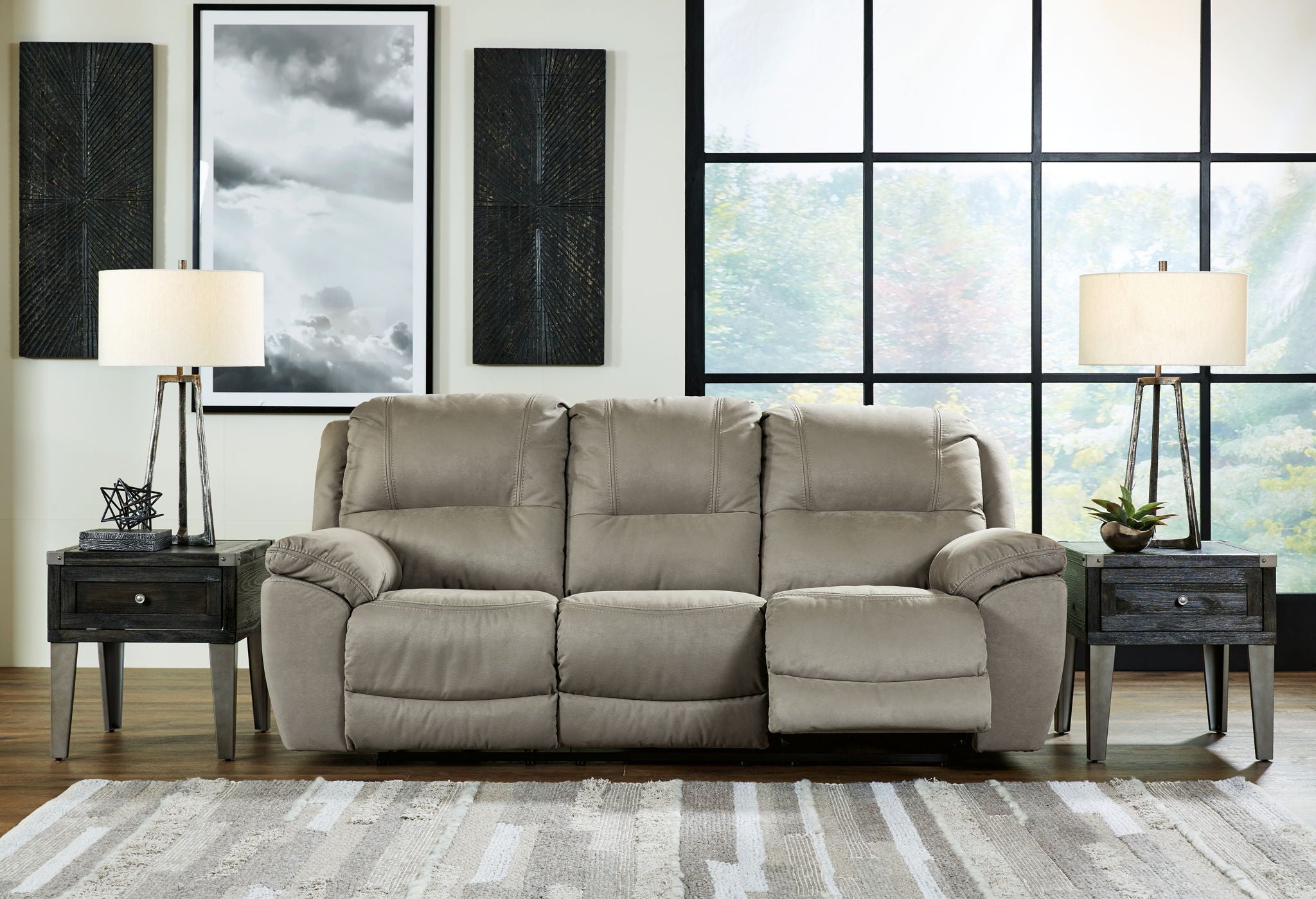 Next-Gen Gaucho - Reclining Sofa - Putty - Urban Living Furniture (Los Angeles, CA)