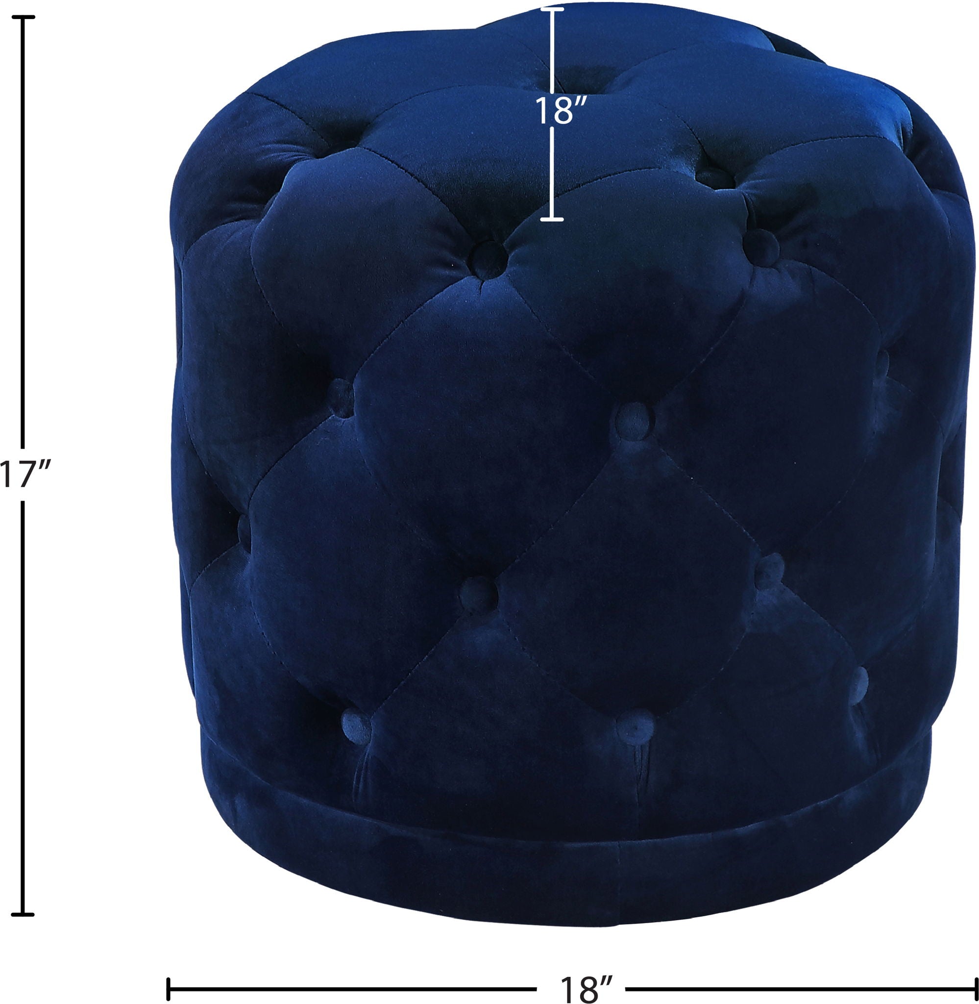 Harper - Stool Ottoman - Urban Living Furniture (Los Angeles, CA)