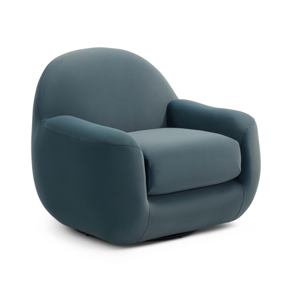 Tiago - Swivel Chair - Dark Teal