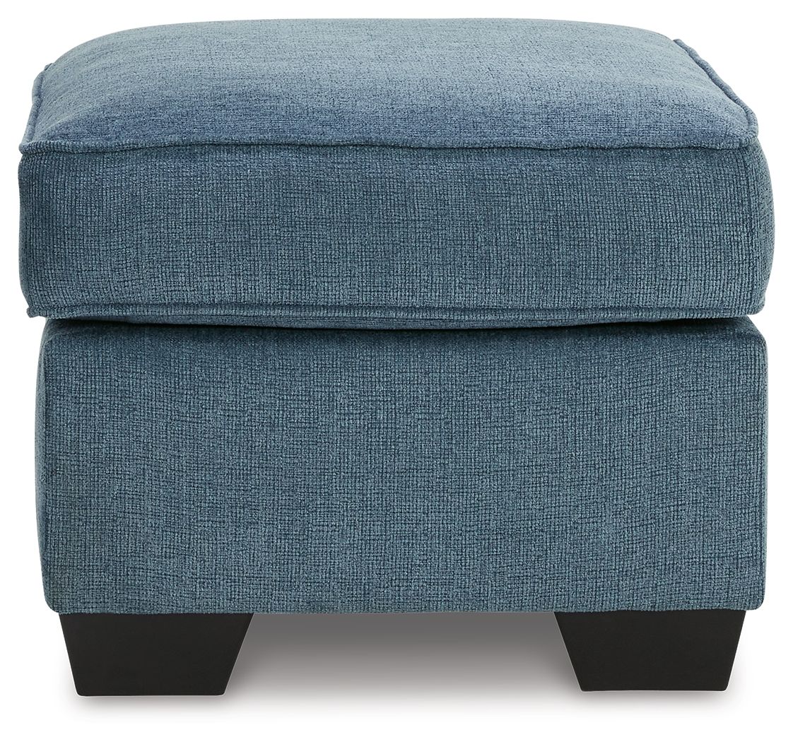 Cashton - Ottoman - Blue - Urban Living Furniture (Los Angeles, CA)