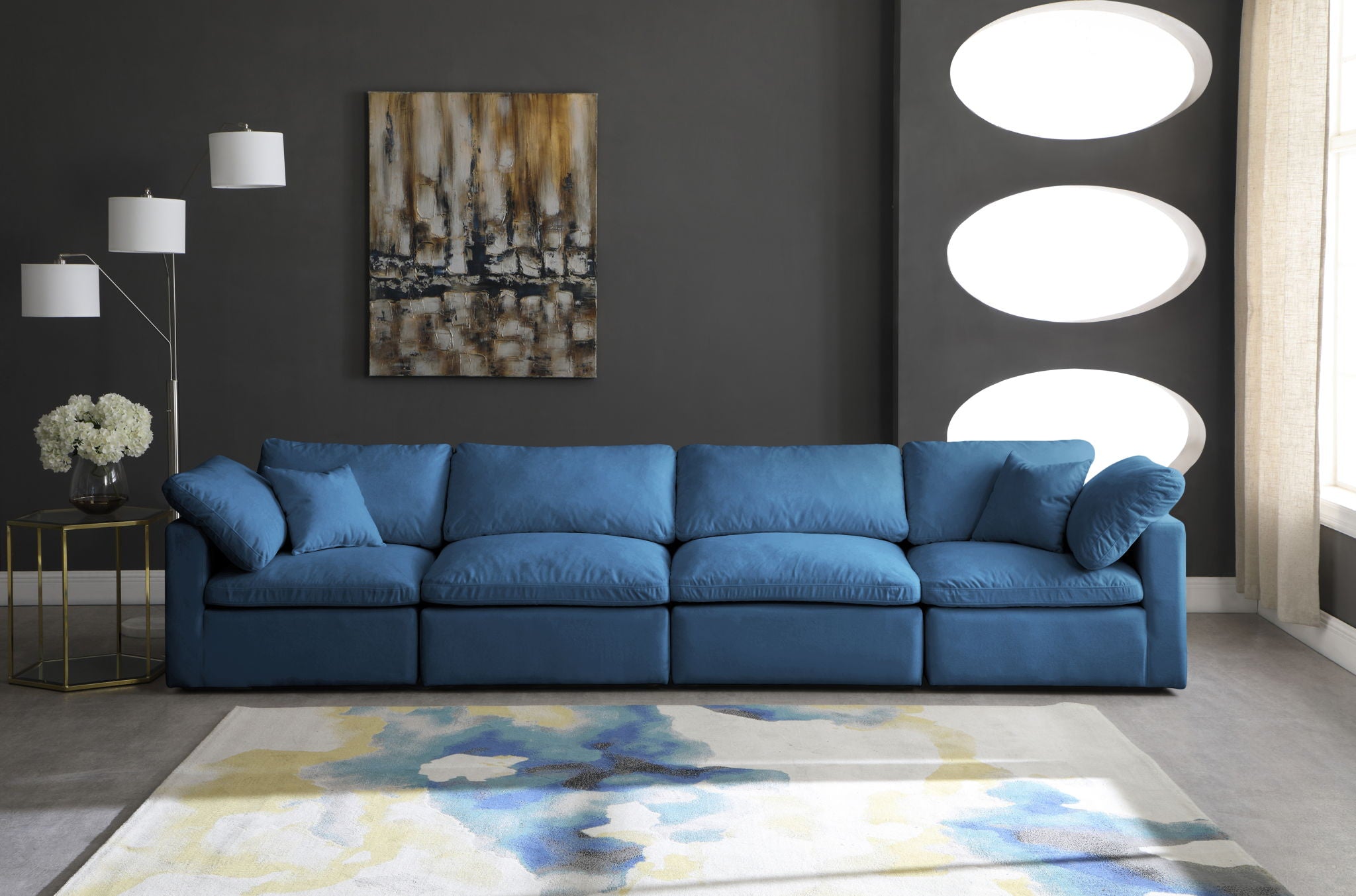 Plush - Modular 4 Seat Sofa - Urban Living Furniture (Los Angeles, CA)