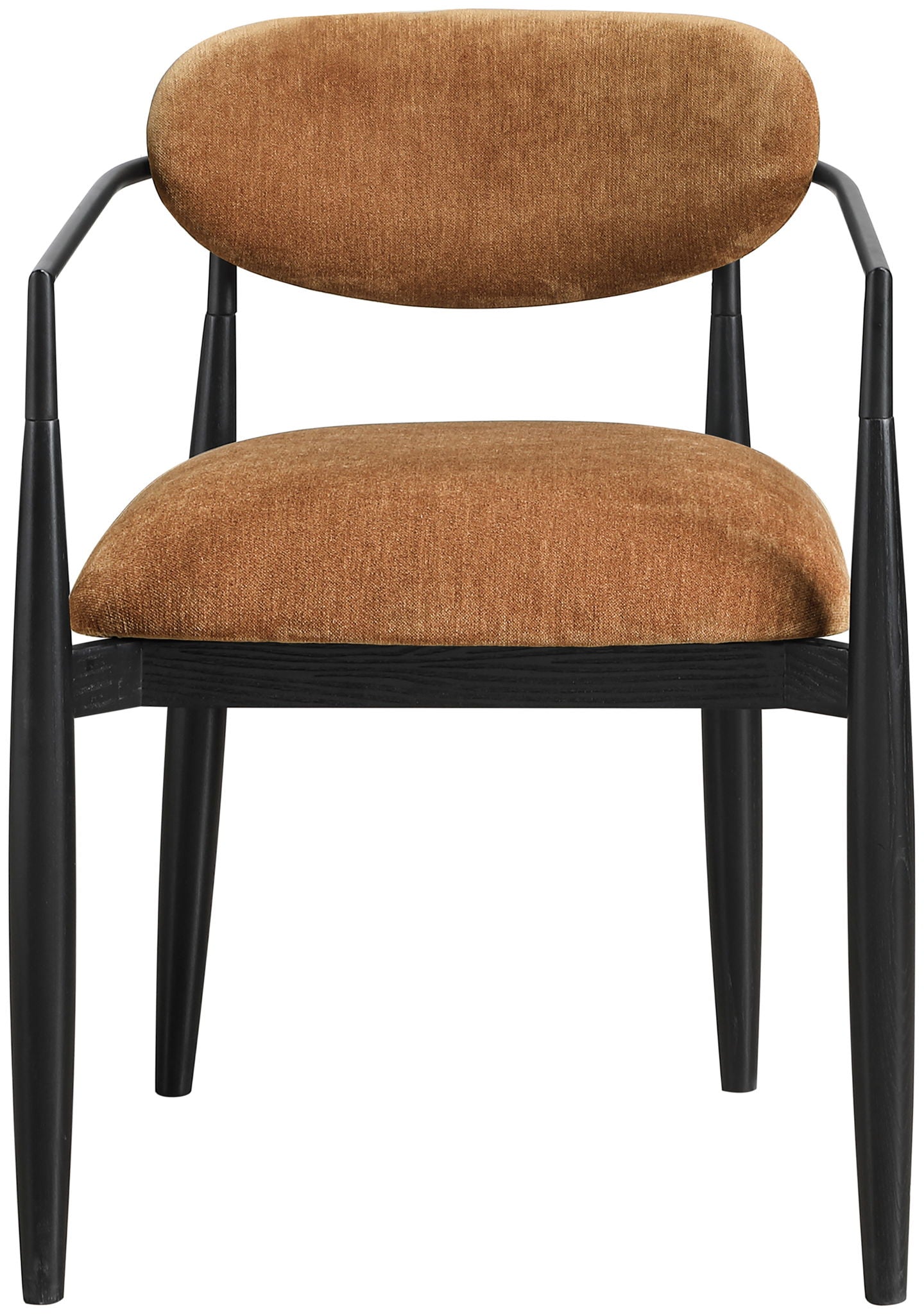 Riccio - Fabric Dining Arm Chair (Set of 2) - Black Frame - Urban Living Furniture (Los Angeles, CA)