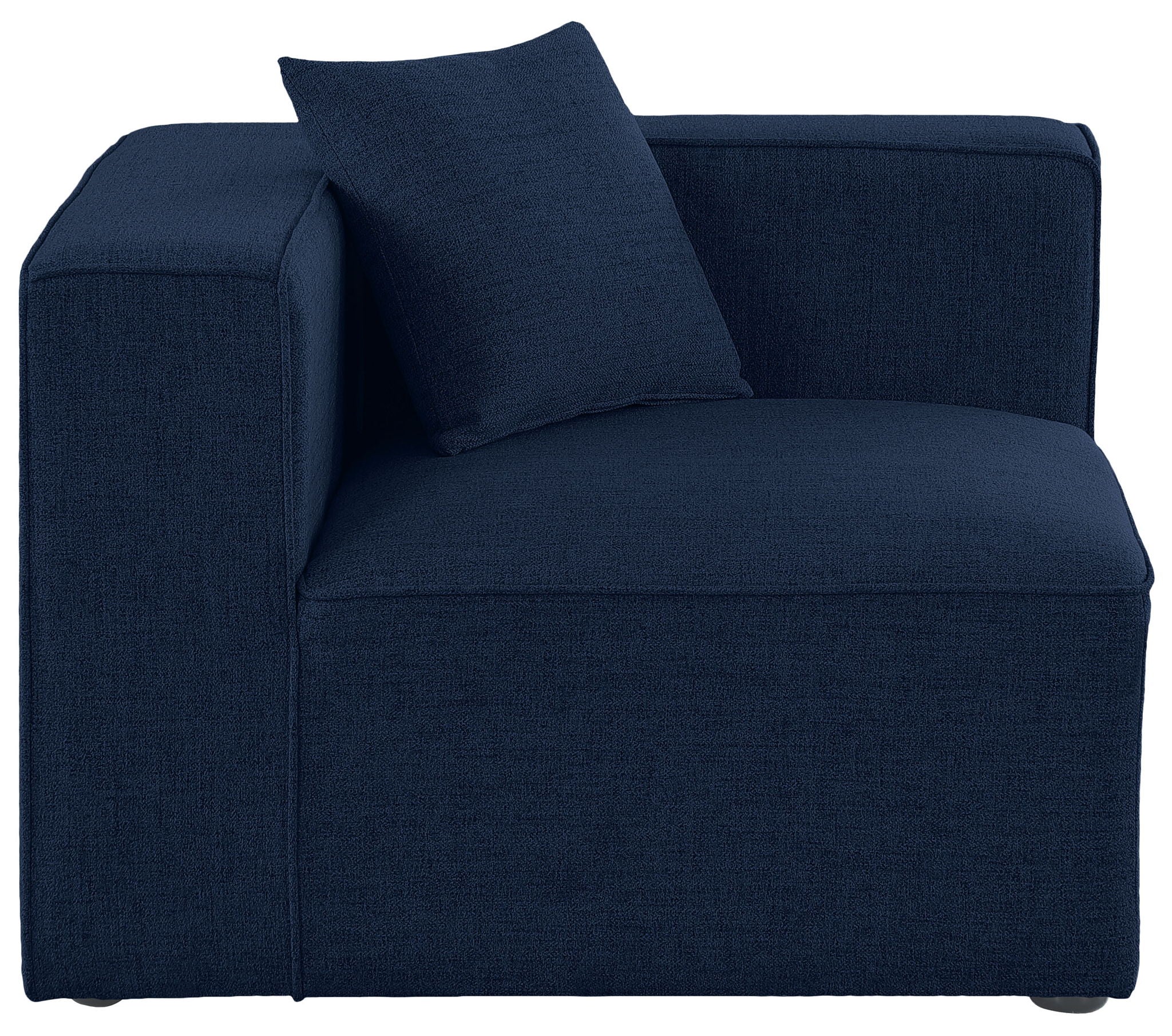 Cube - Linen Corner Chair - Urban Living Furniture (Los Angeles, CA)