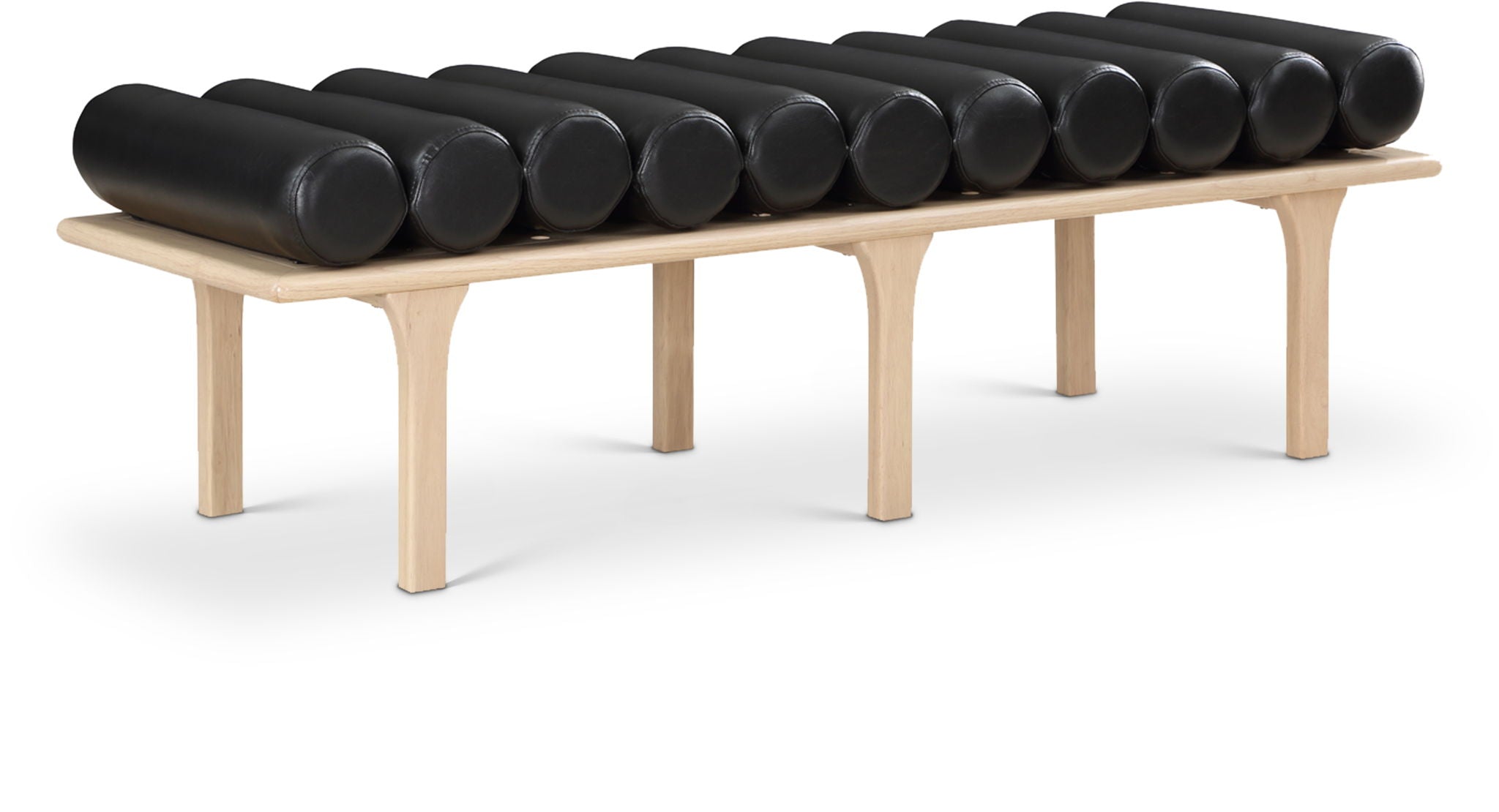 Landon - Bench With Natural Base - Urban Living Furniture (Los Angeles, CA)