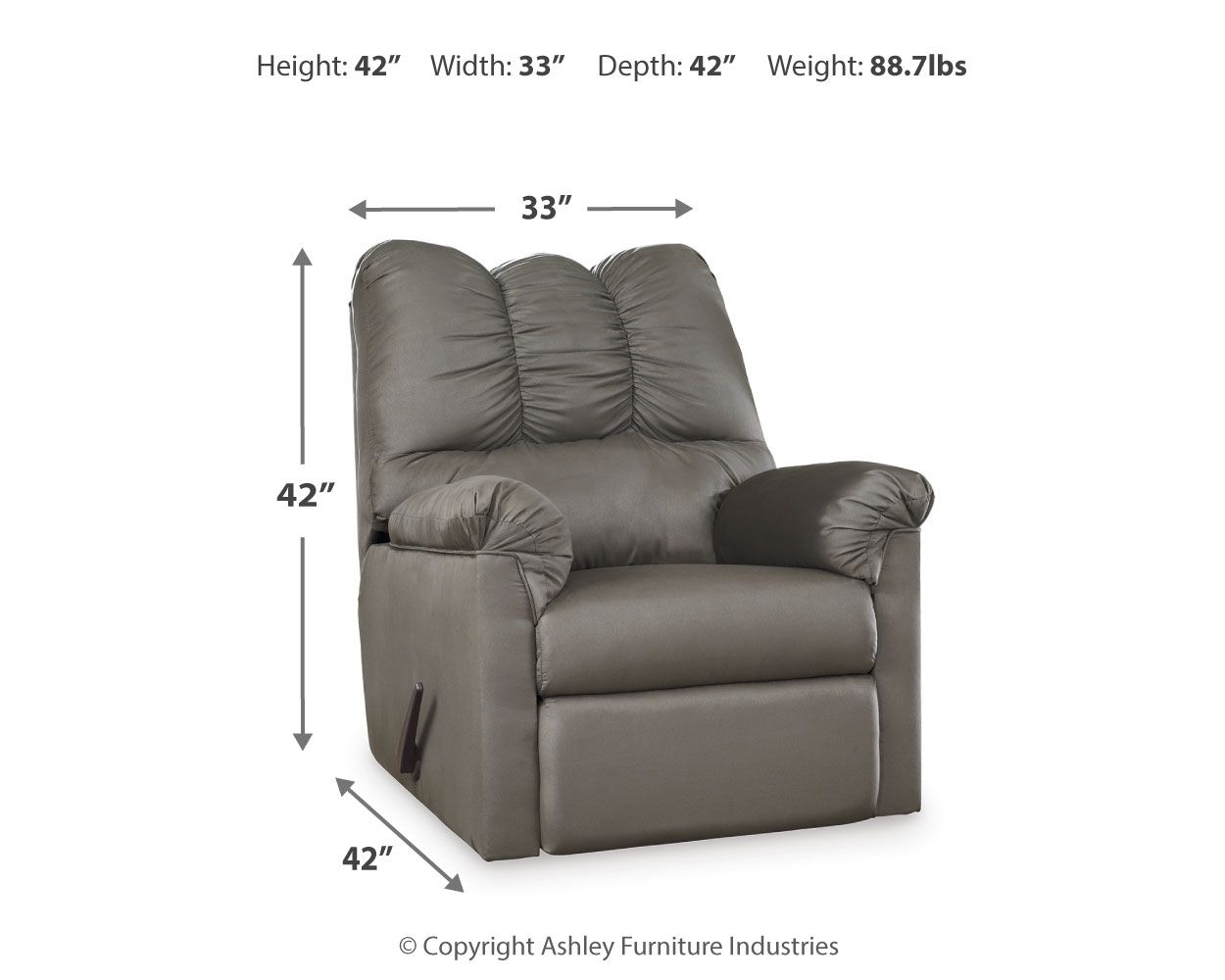Darcy - Rocker Recliner - Urban Living Furniture (Los Angeles, CA)