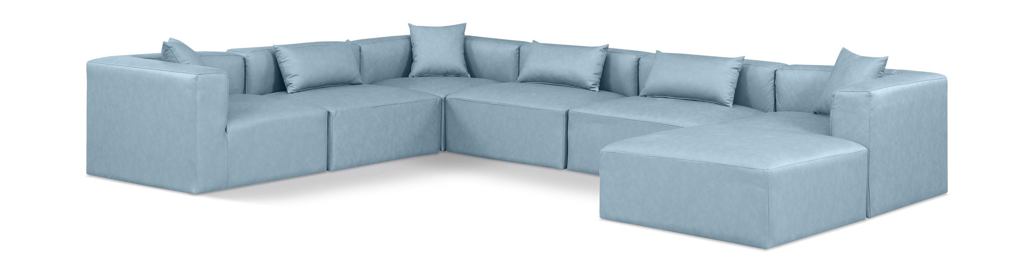 Cube - 7 Piece Modular Sectional - Urban Living Furniture (Los Angeles, CA)