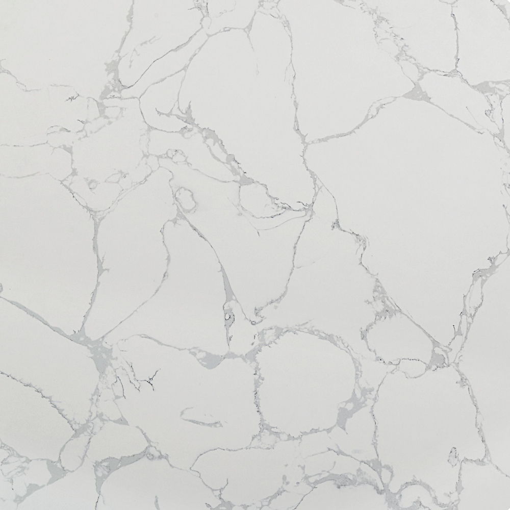 Koen - Round Dining Table, Engineering Marble Top - White & Black - Urban Living Furniture (Los Angeles, CA)