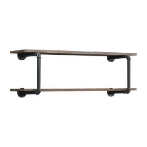 Brantley - Wall Rack - Antique Oak & Sandy Gray - Urban Living Furniture (Los Angeles, CA)