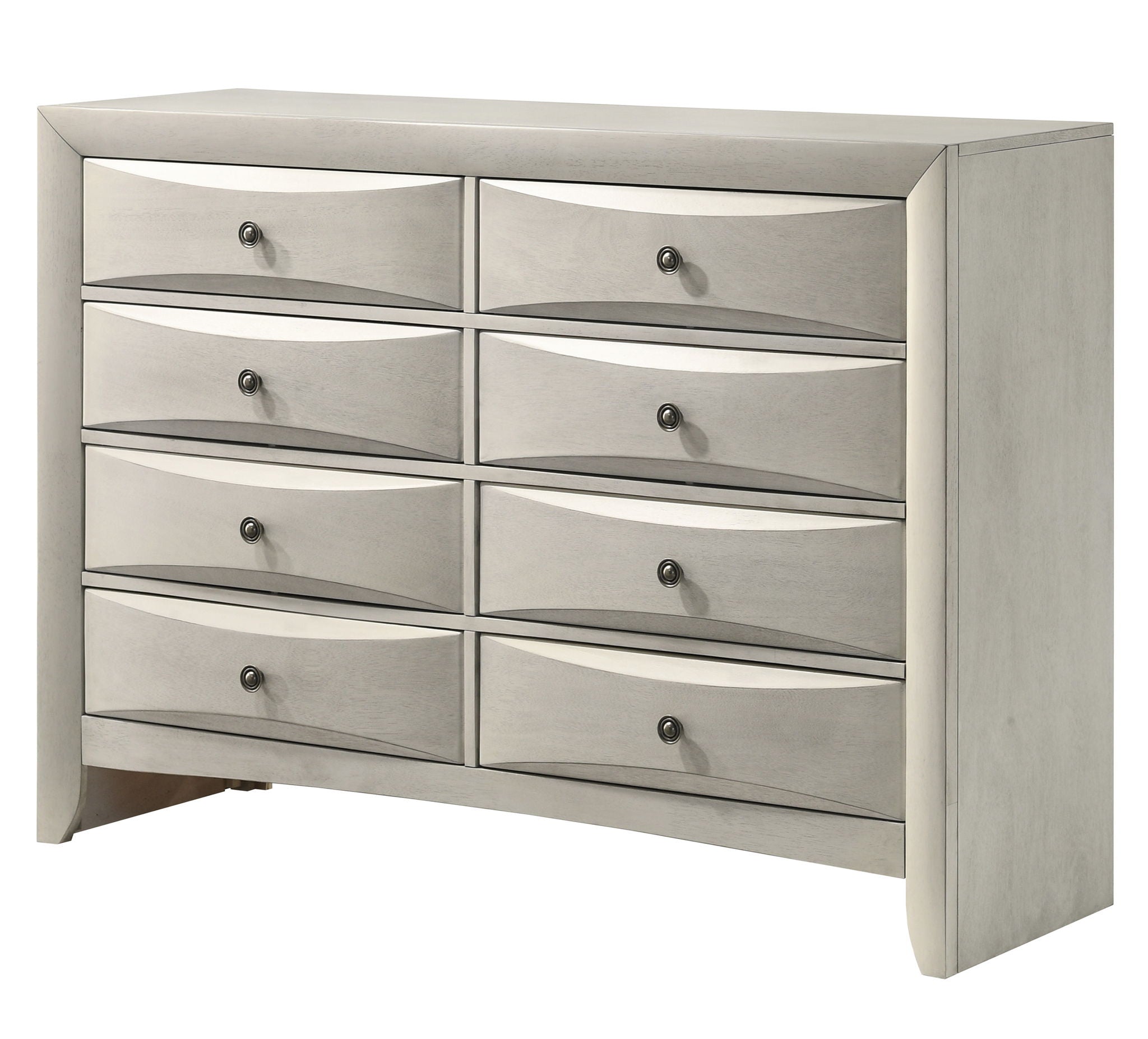 Emily - Dresser 8 Drawers - White - Urban Living Furniture (Los Angeles, CA)