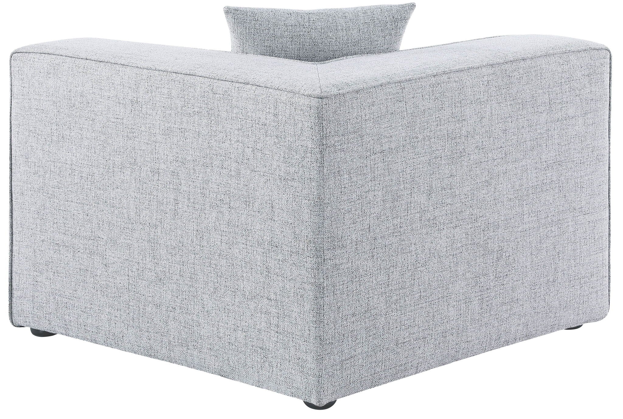 Cube - Linen Corner Chair - Urban Living Furniture (Los Angeles, CA)