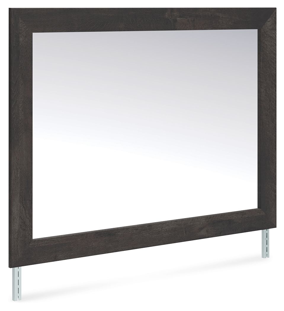 Hollivern - Dark Gray - Bedroom Mirror - Urban Living Furniture (Los Angeles, CA)