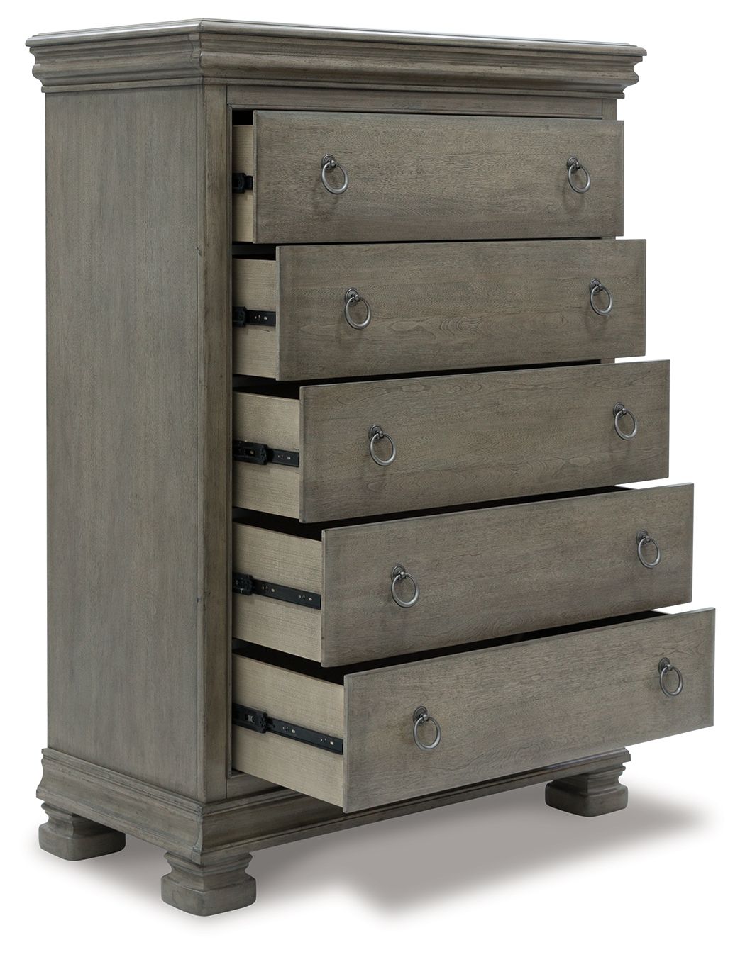 Lexorne - Gray - Five Drawer Chest - Urban Living Furniture (Los Angeles, CA)