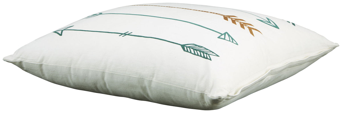 Gyldan - Pillow (Set of 4) - White / Teal / Gold - Urban Living Furniture (Los Angeles, CA)