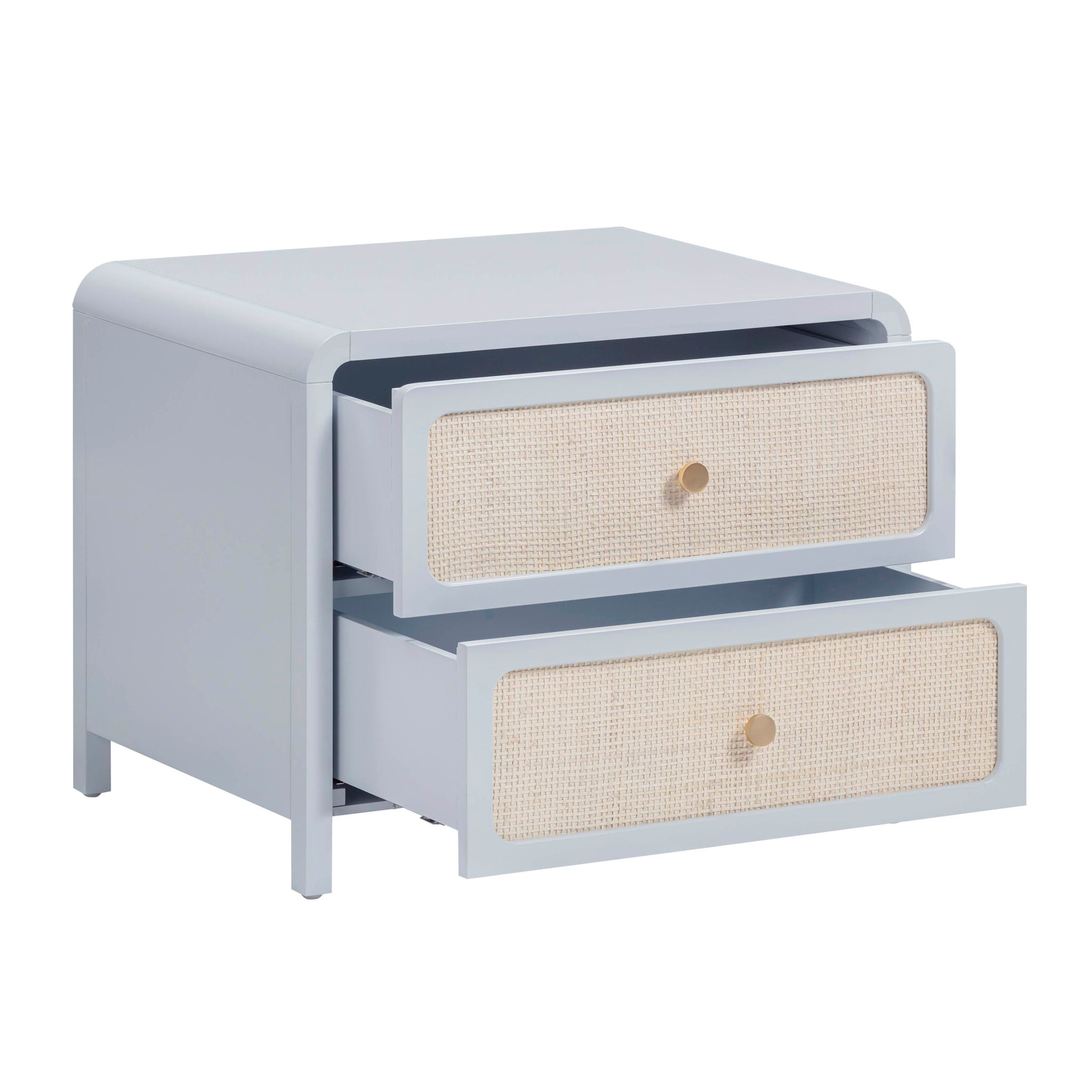 Patty - Rattan 2-Drawer Nightstand - Urban Living Furniture (Los Angeles, CA)