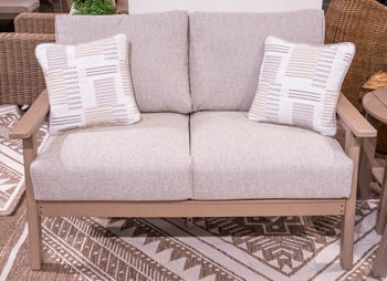Grover Beach - Driftwood - Loveseat With Cushion - Urban Living Furniture (Los Angeles, CA)