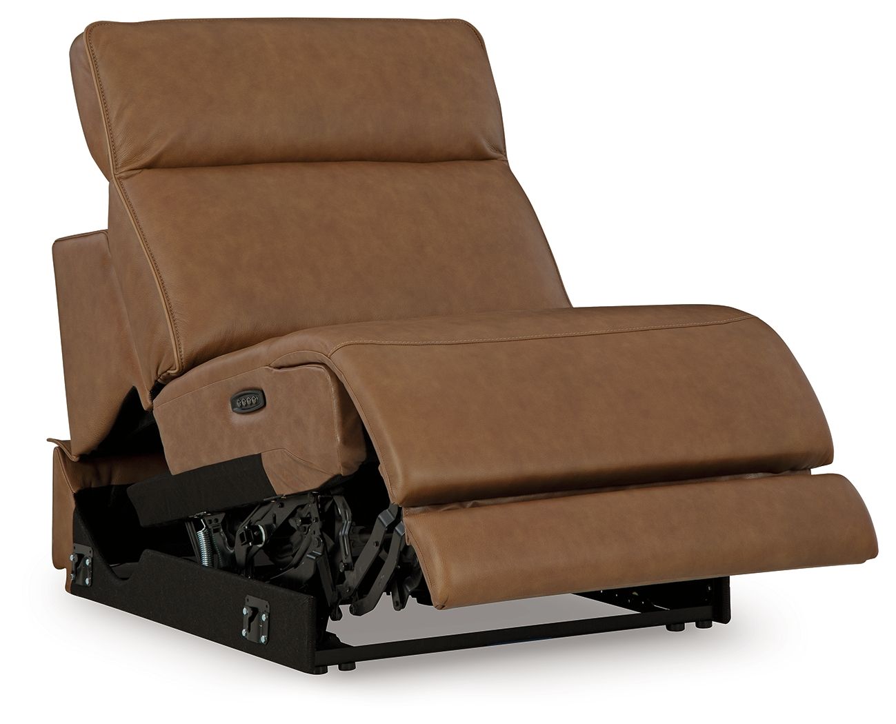 Magic Man - Caramel - Power Armless Recliner With Adj Headrest - Urban Living Furniture (Los Angeles, CA)