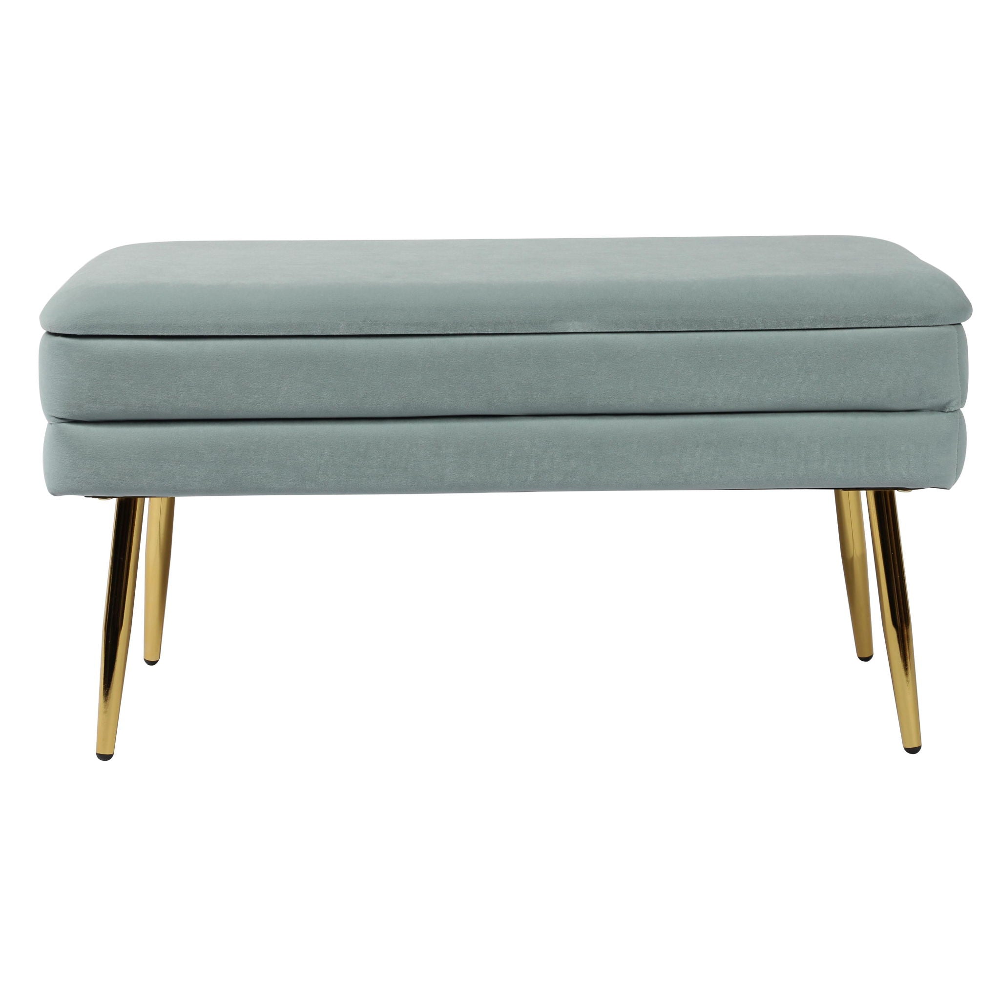Ziva - Velvet Storage Bench - Urban Living Furniture (Los Angeles, CA)