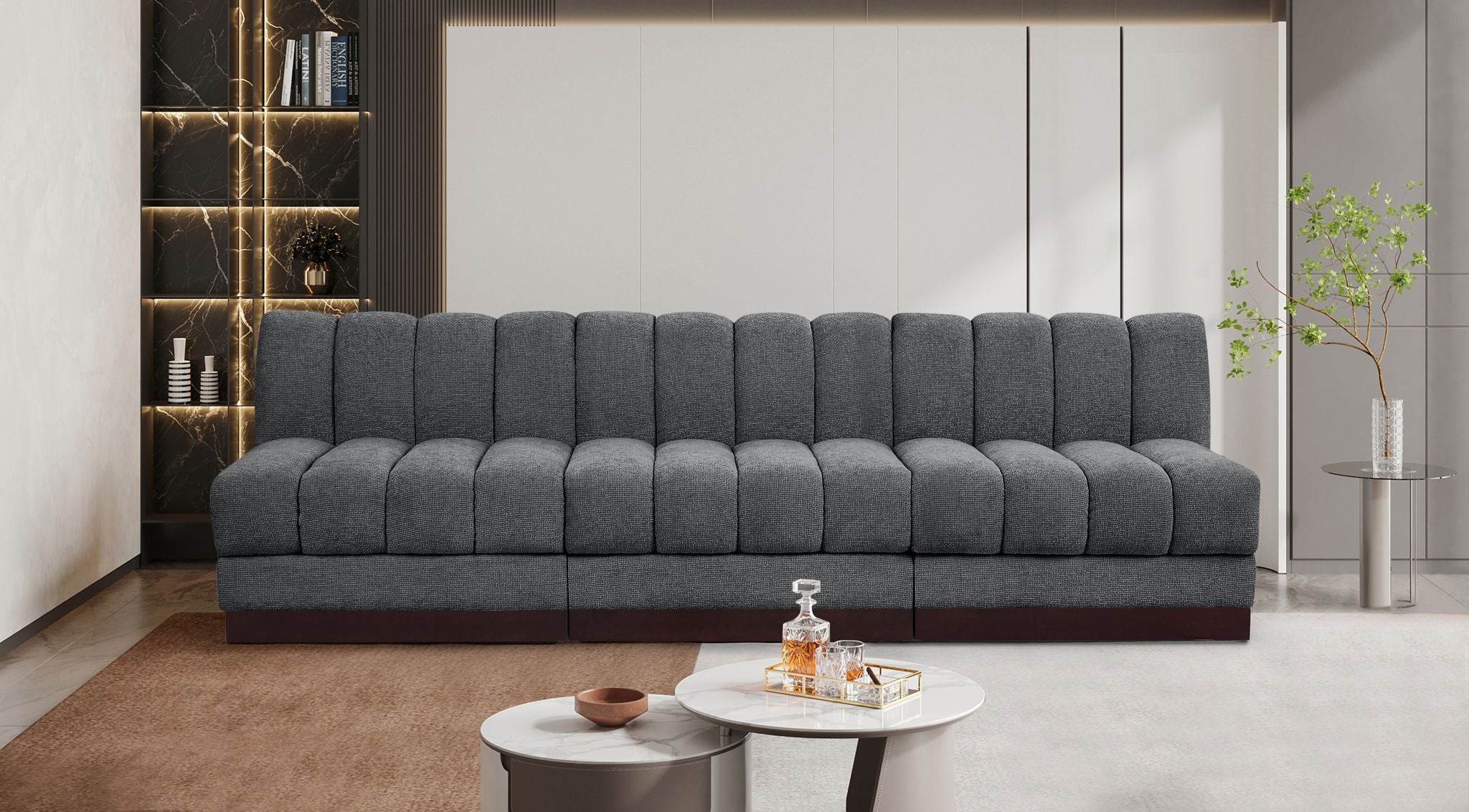 Quinn - 3 Seat Modular Armless Sofa - Urban Living Furniture (Los Angeles, CA)