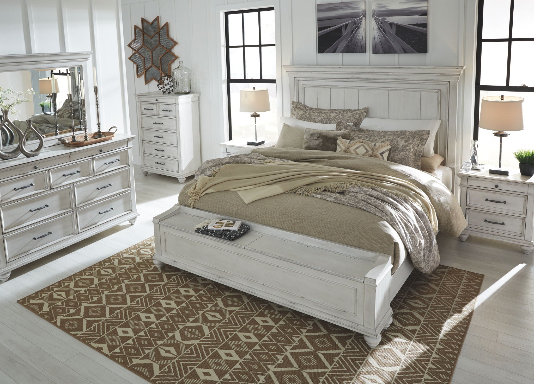 Kanwyn - Panel Bedroom Set - Urban Living Furniture (Los Angeles, CA)