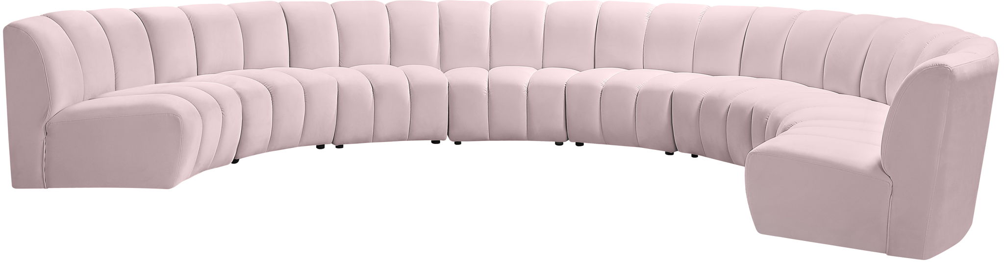 Infinity - 8 Piece Velvet Modular Sectional - Urban Living Furniture (Los Angeles, CA)
