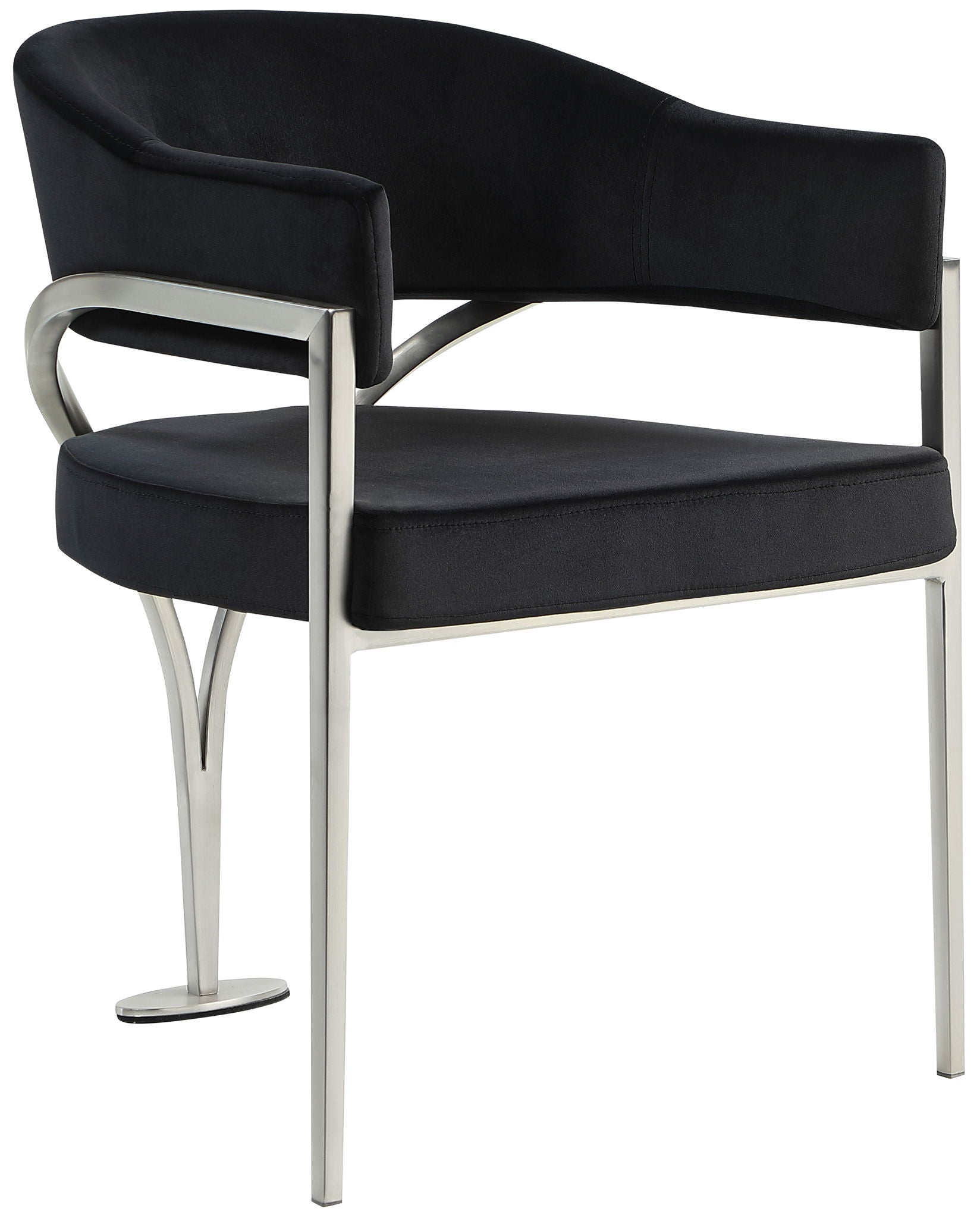 Madelyn - Dining Chair (Set of 2) - Black - Fabric - Urban Living Furniture (Los Angeles, CA)
