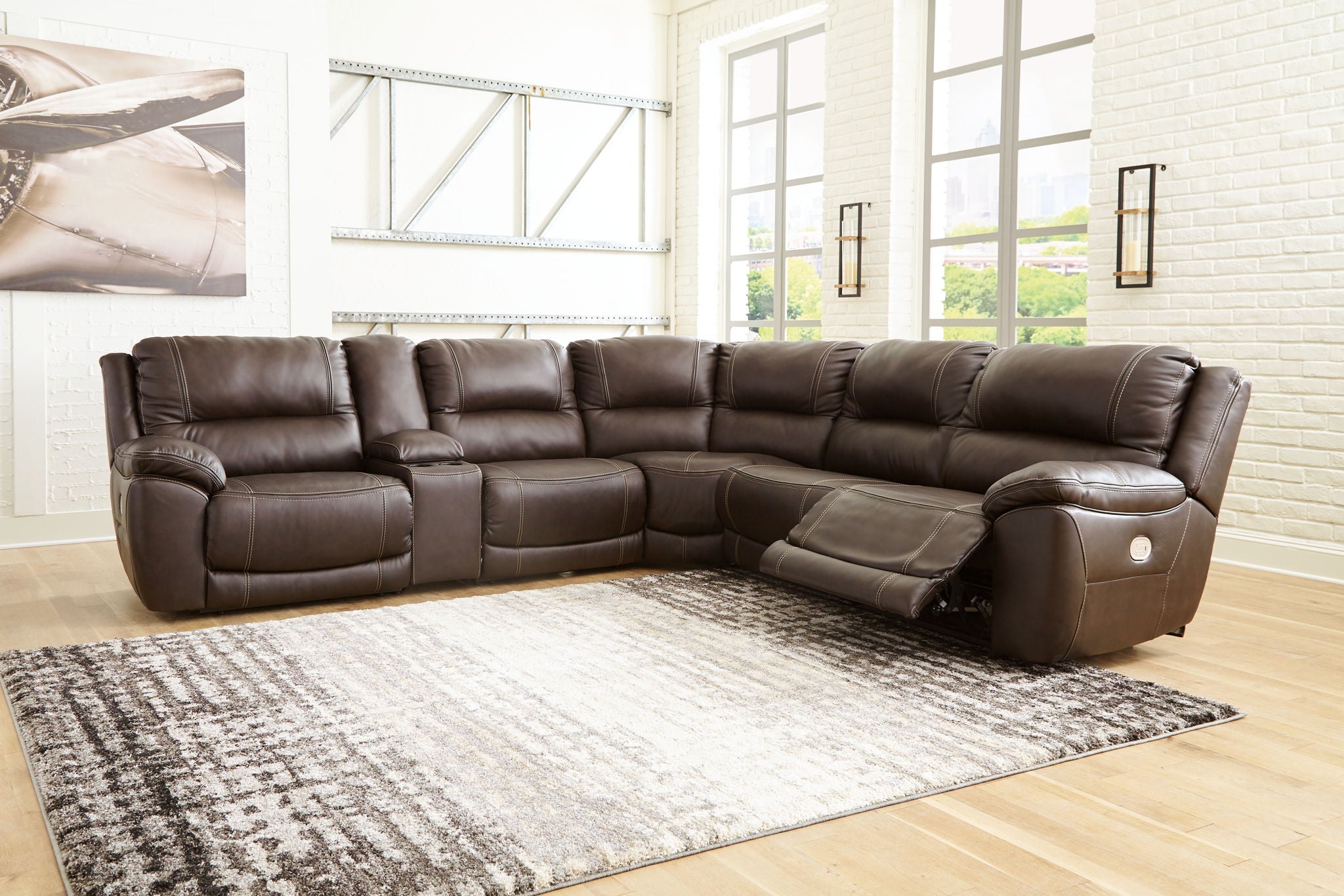 Dunleith - Power Reclining Sectional - Urban Living Furniture (Los Angeles, CA)