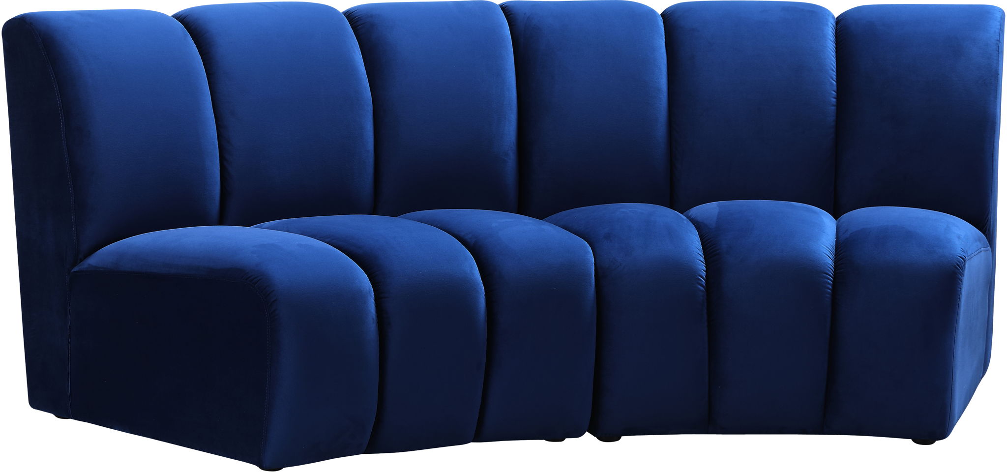 Infinity - 2 Piece Velvet Modular Sectional - Urban Living Furniture (Los Angeles, CA)