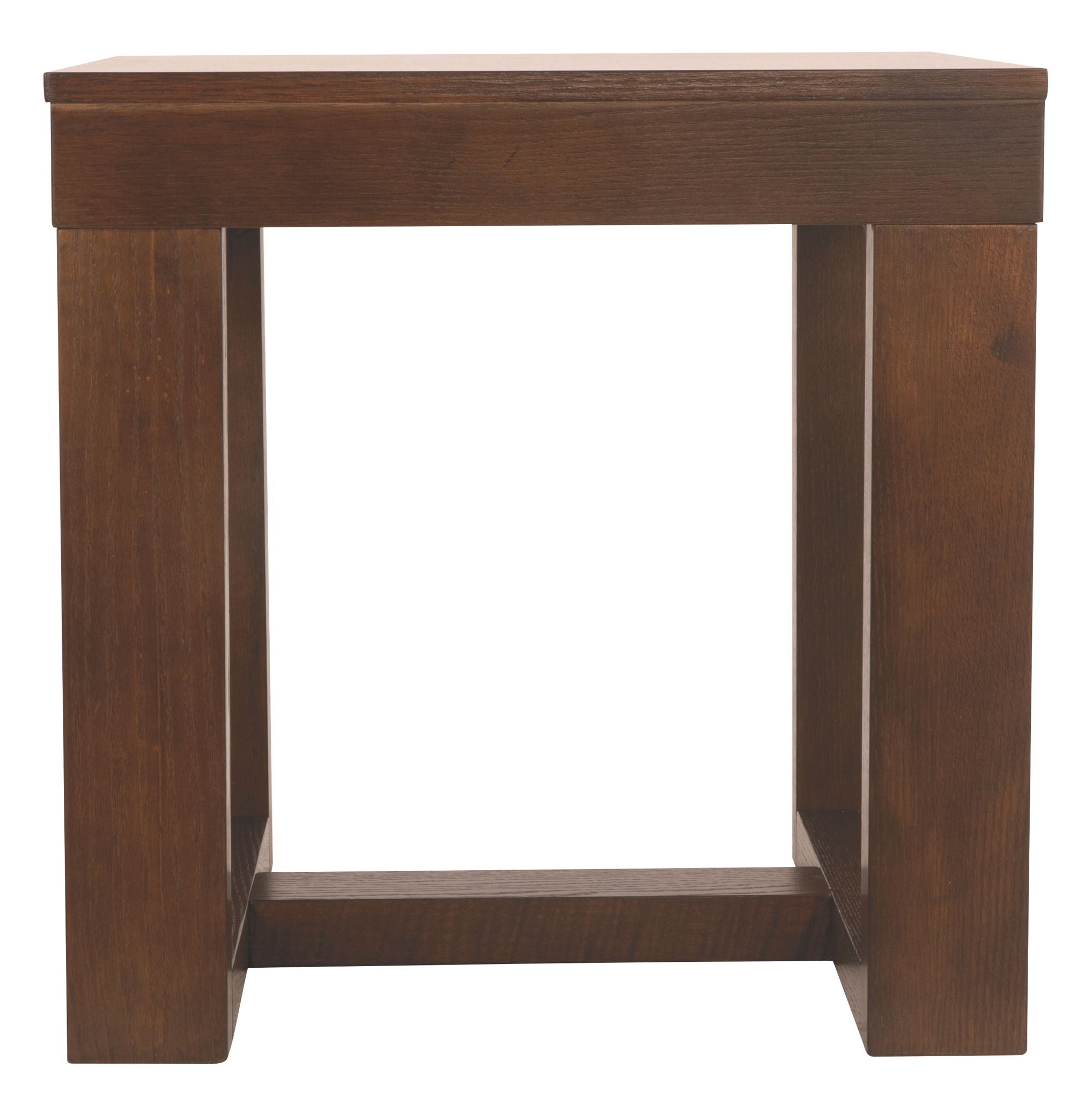 Watson - Dark Brown - Square End Table - Urban Living Furniture (Los Angeles, CA)