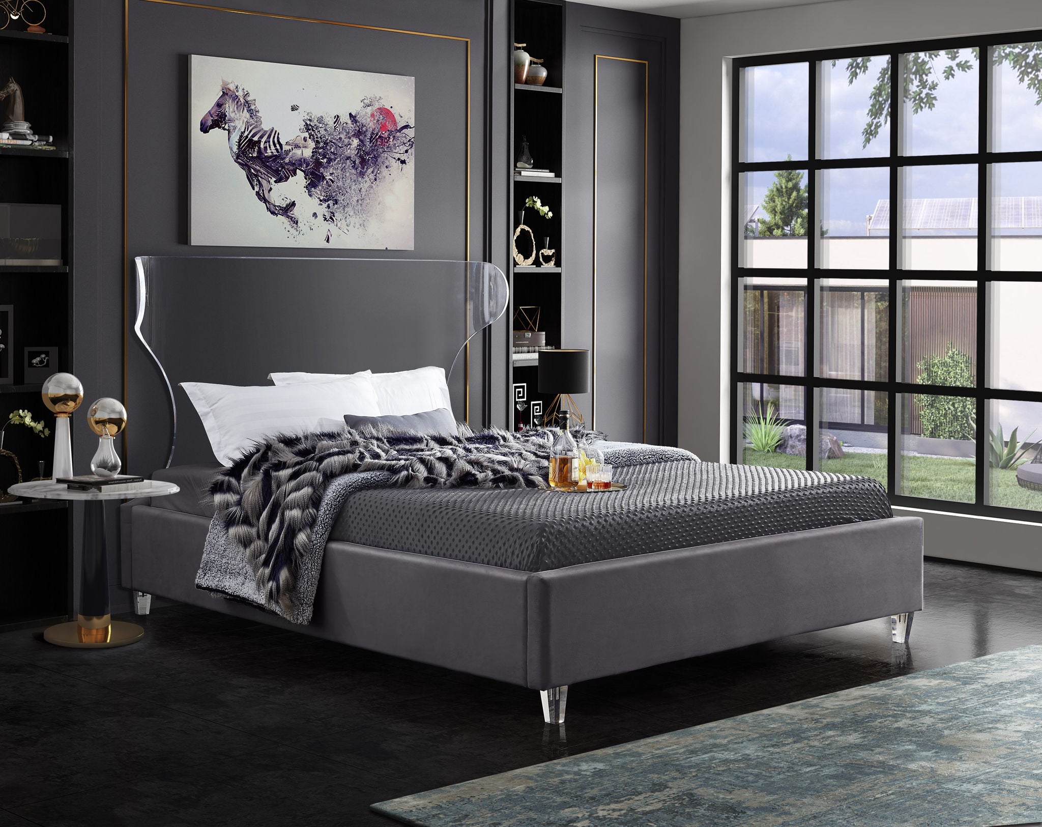Ghost - Bed - Urban Living Furniture (Los Angeles, CA)