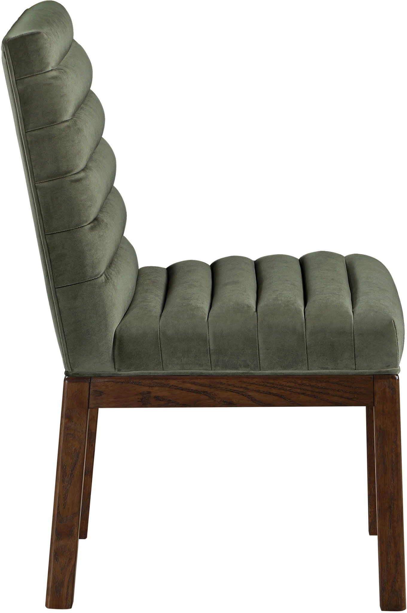 Evelyn - Dining Chair With Brown Legs - Urban Living Furniture (Los Angeles, CA)