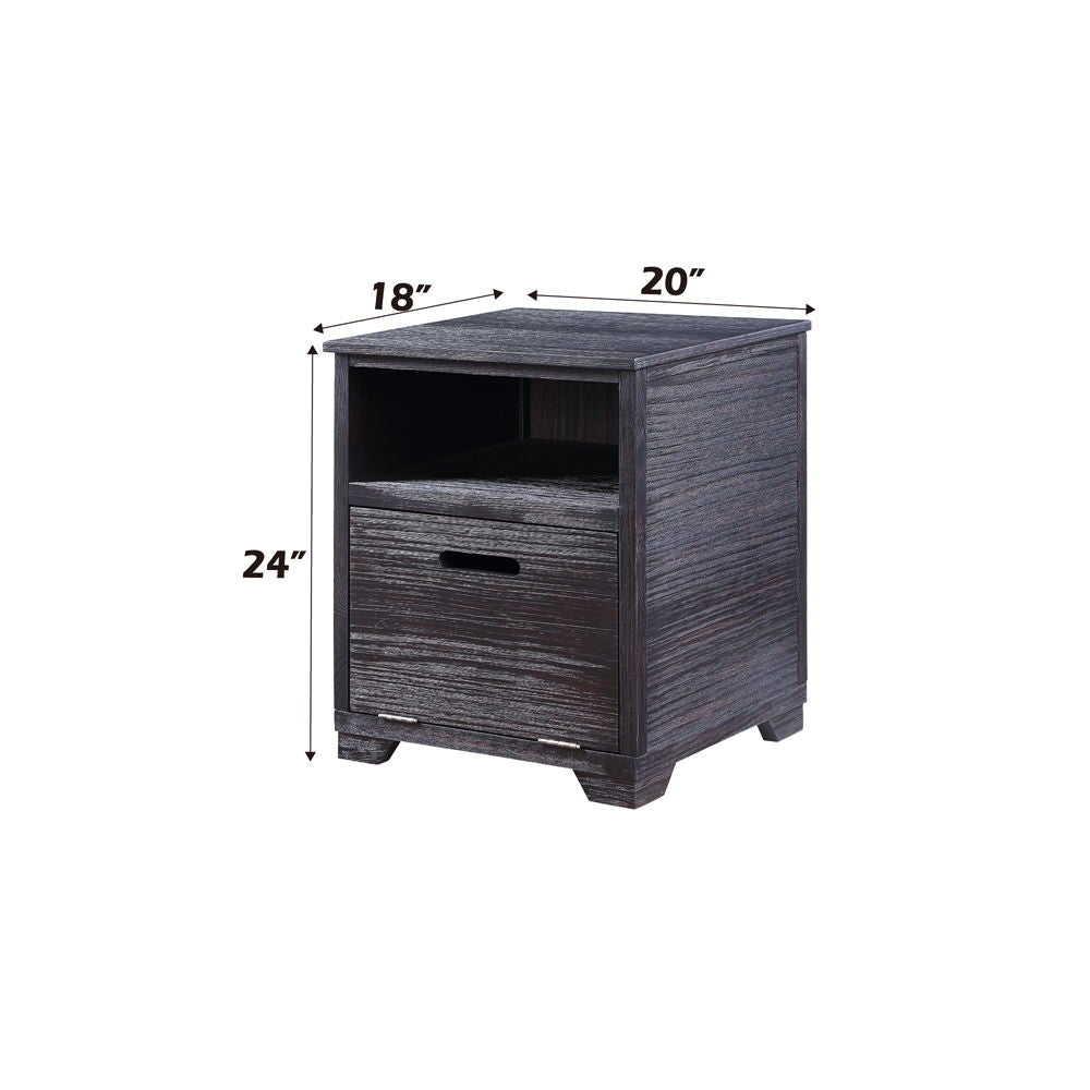 Kamilia - End Table - Antique Black - Urban Living Furniture (Los Angeles, CA)