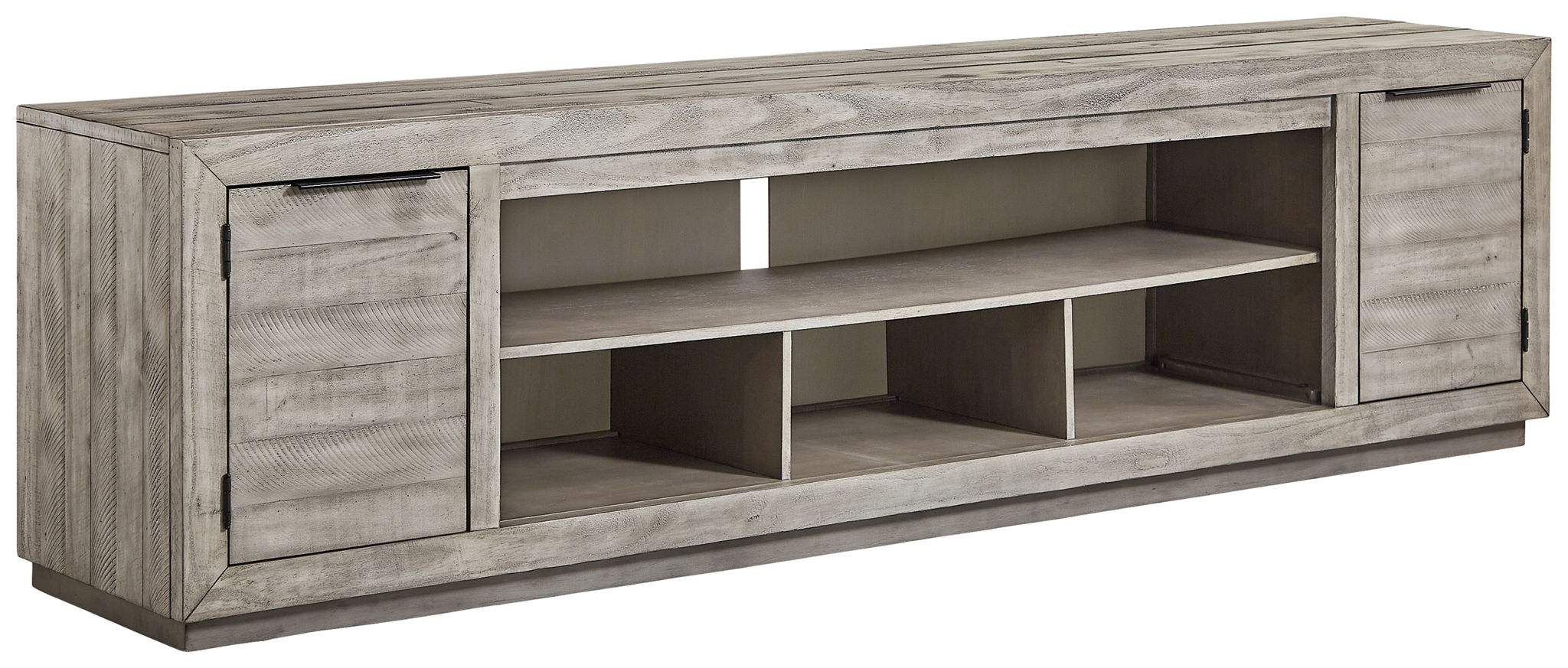 Naydell - Gray - XL TV Stand w/Fireplace Option - Urban Living Furniture (Los Angeles, CA)