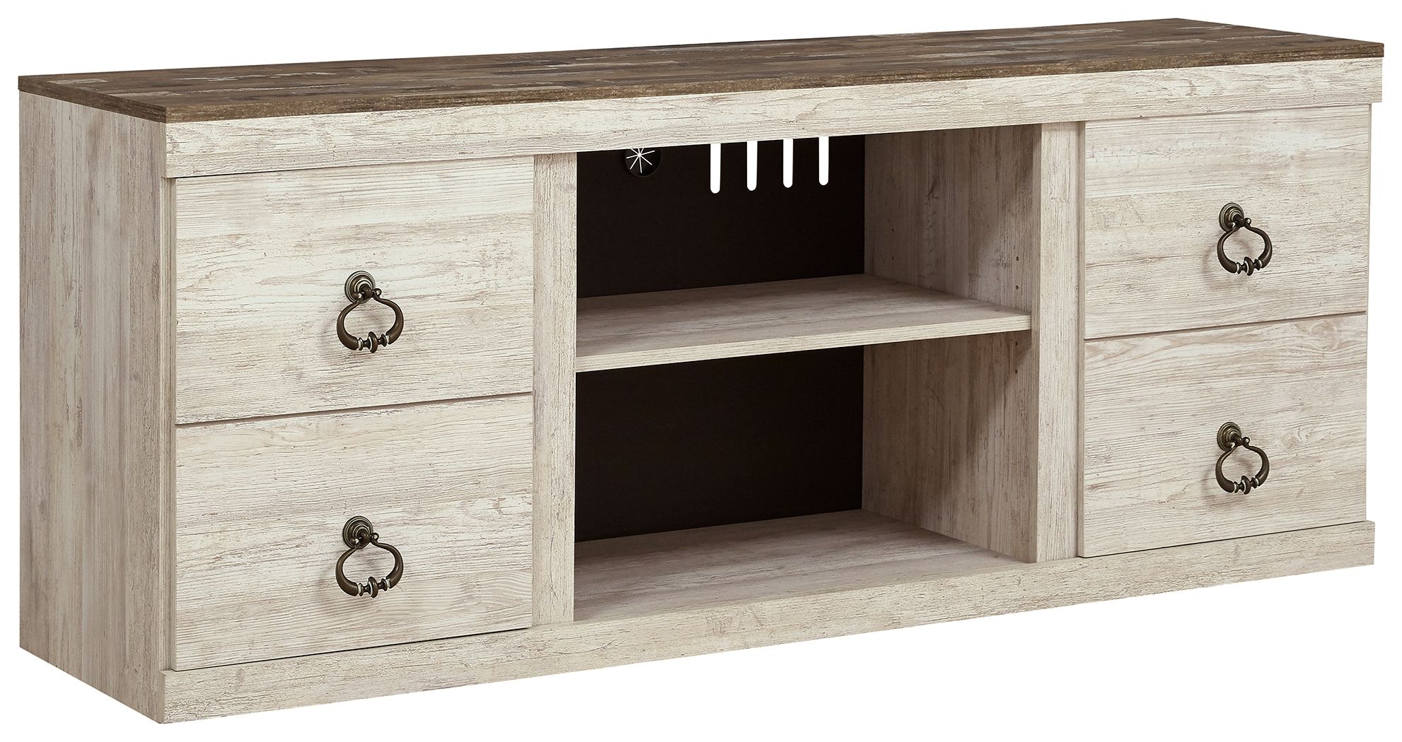 Willowton - TV Stand With Fireplace Option - Urban Living Furniture (Los Angeles, CA)