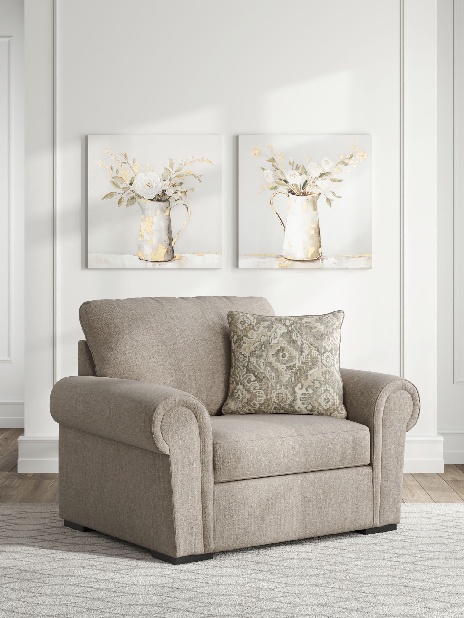 Sararose - Chair and a Half - Heather - Urban Living Furniture (Los Angeles, CA)