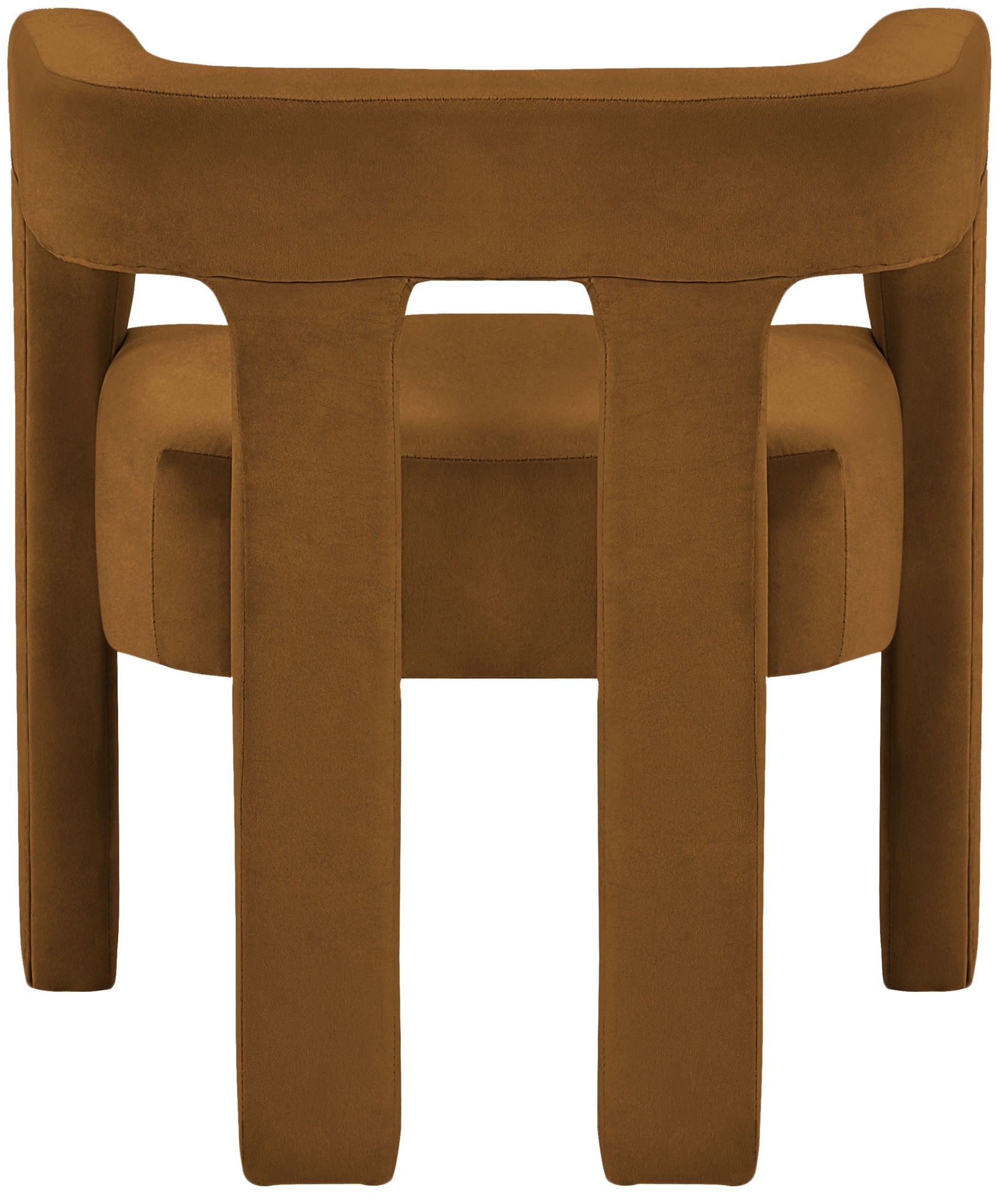 Athena - Velvet Dining Chair - Saddle - Urban Living Furniture (Los Angeles, CA)