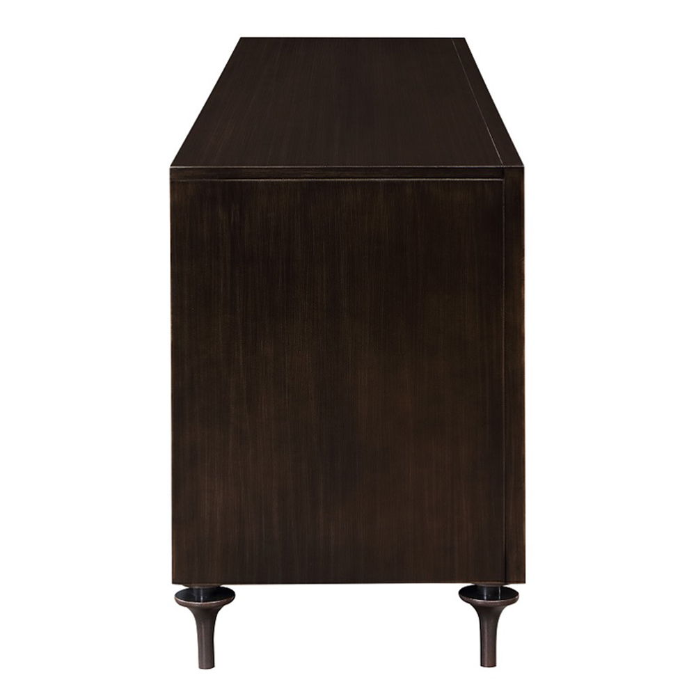Diya - Console Cabinet - Forged Bronze & Espresso - Urban Living Furniture (Los Angeles, CA)