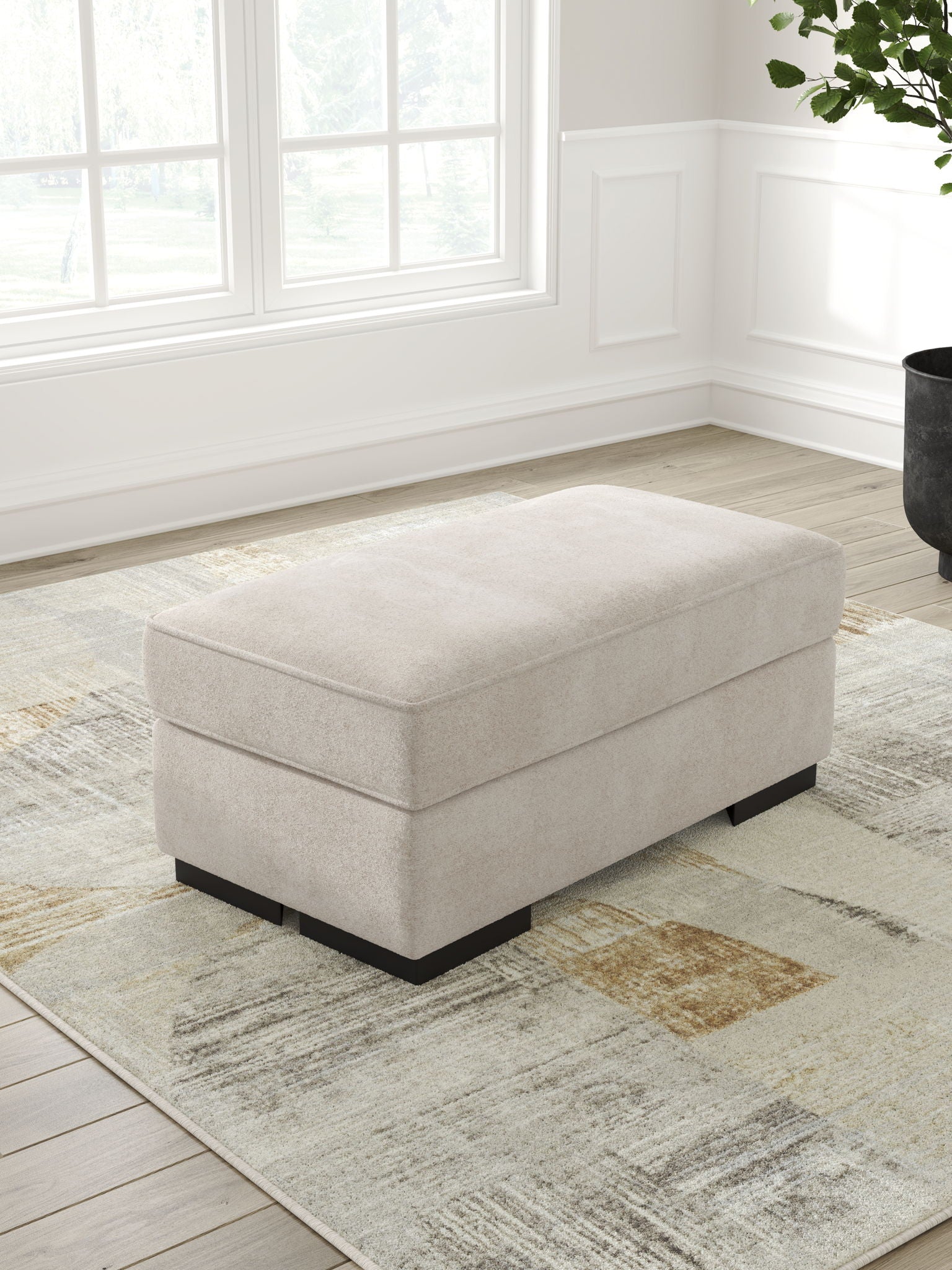 High Profile - Ottoman - Taupe - Urban Living Furniture (Los Angeles, CA)