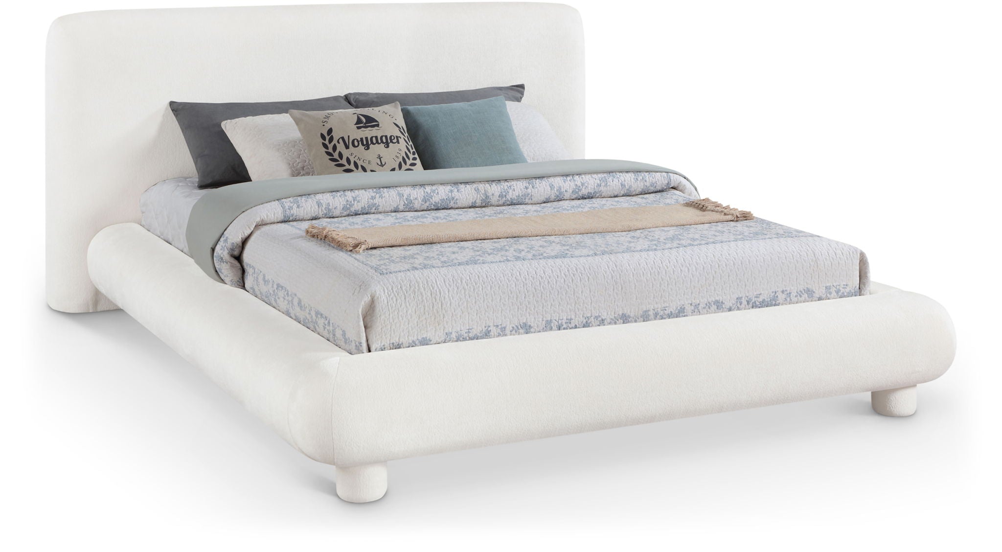 Blair - Chenille Upholstered Bed - Urban Living Furniture (Los Angeles, CA)